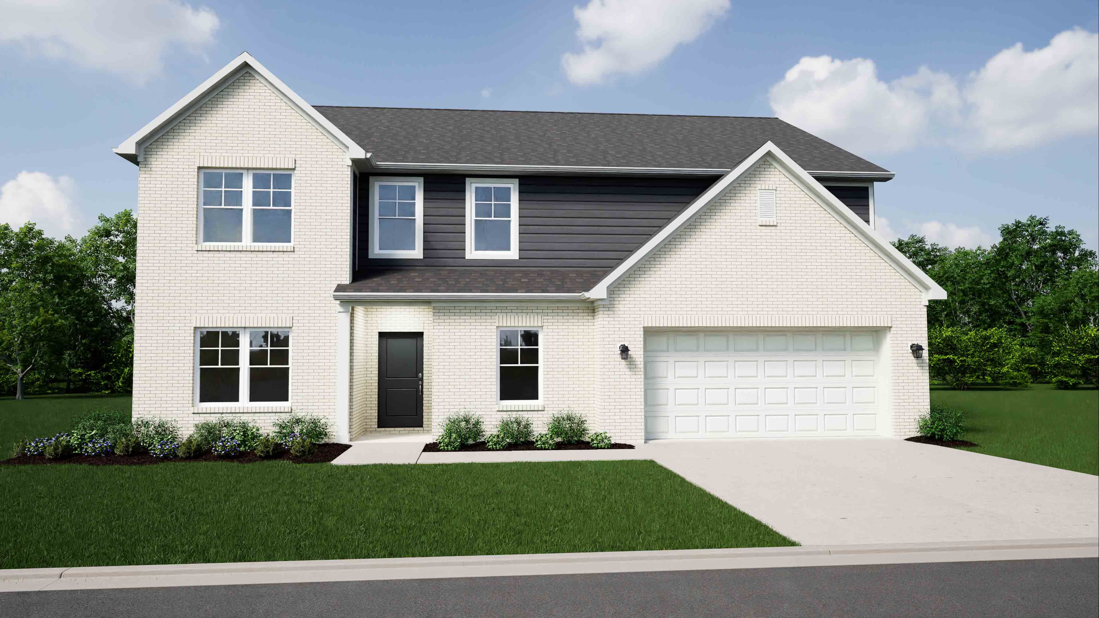 Elevation A, Brick C