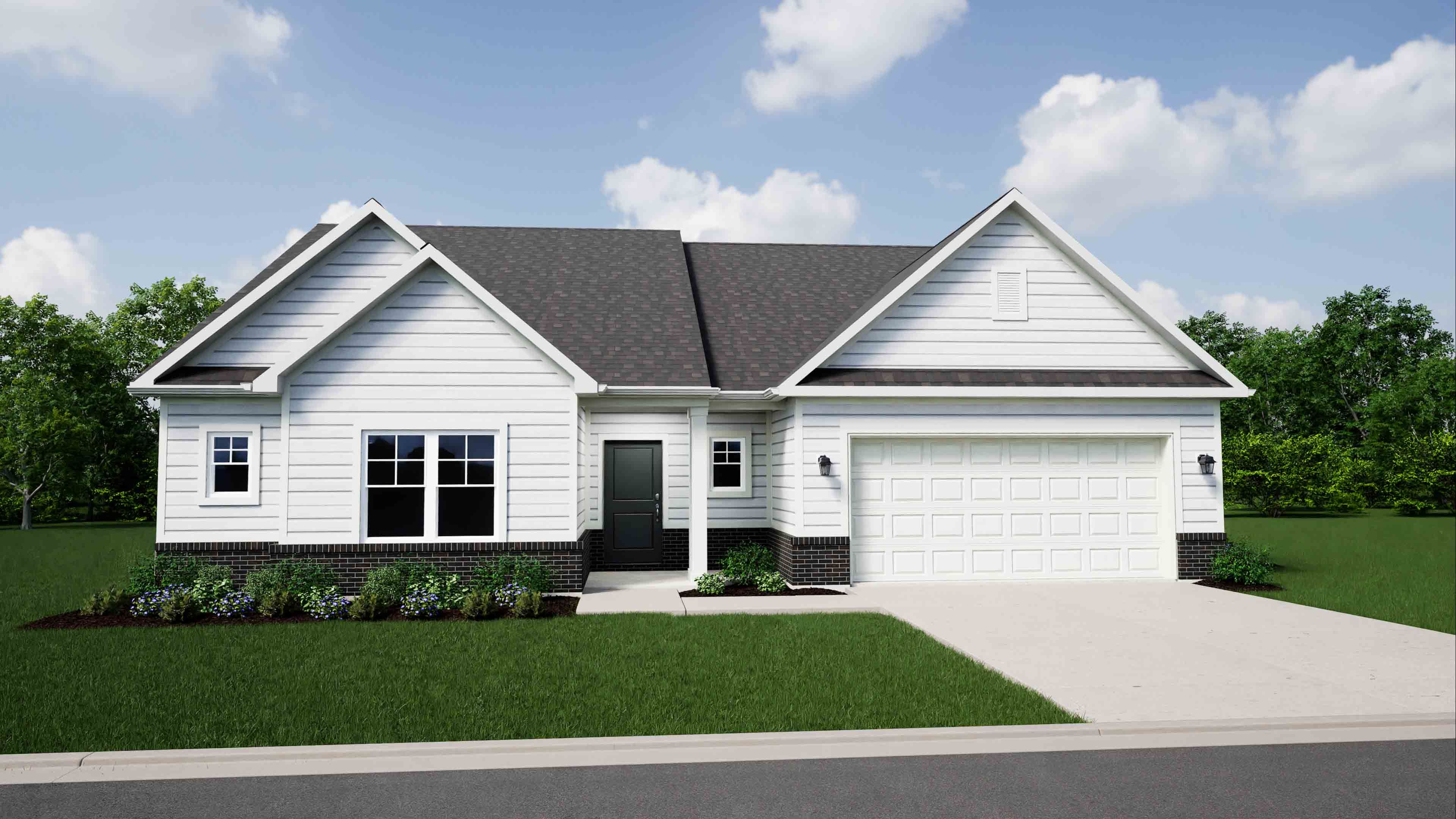 Elevation B, Brick A