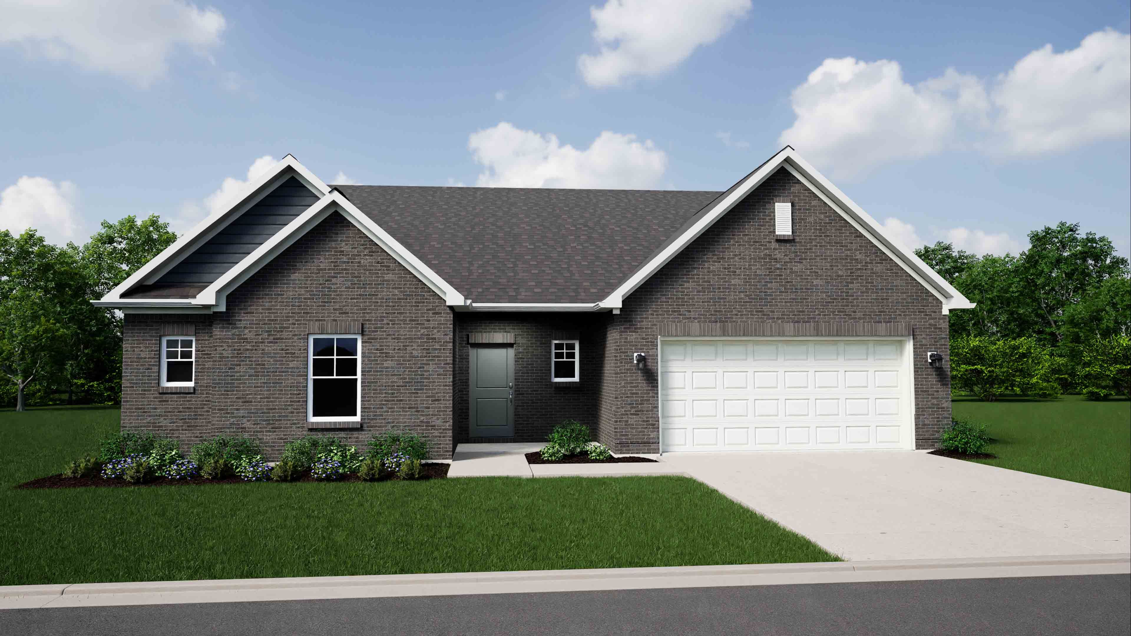 Elevation A, Brick B