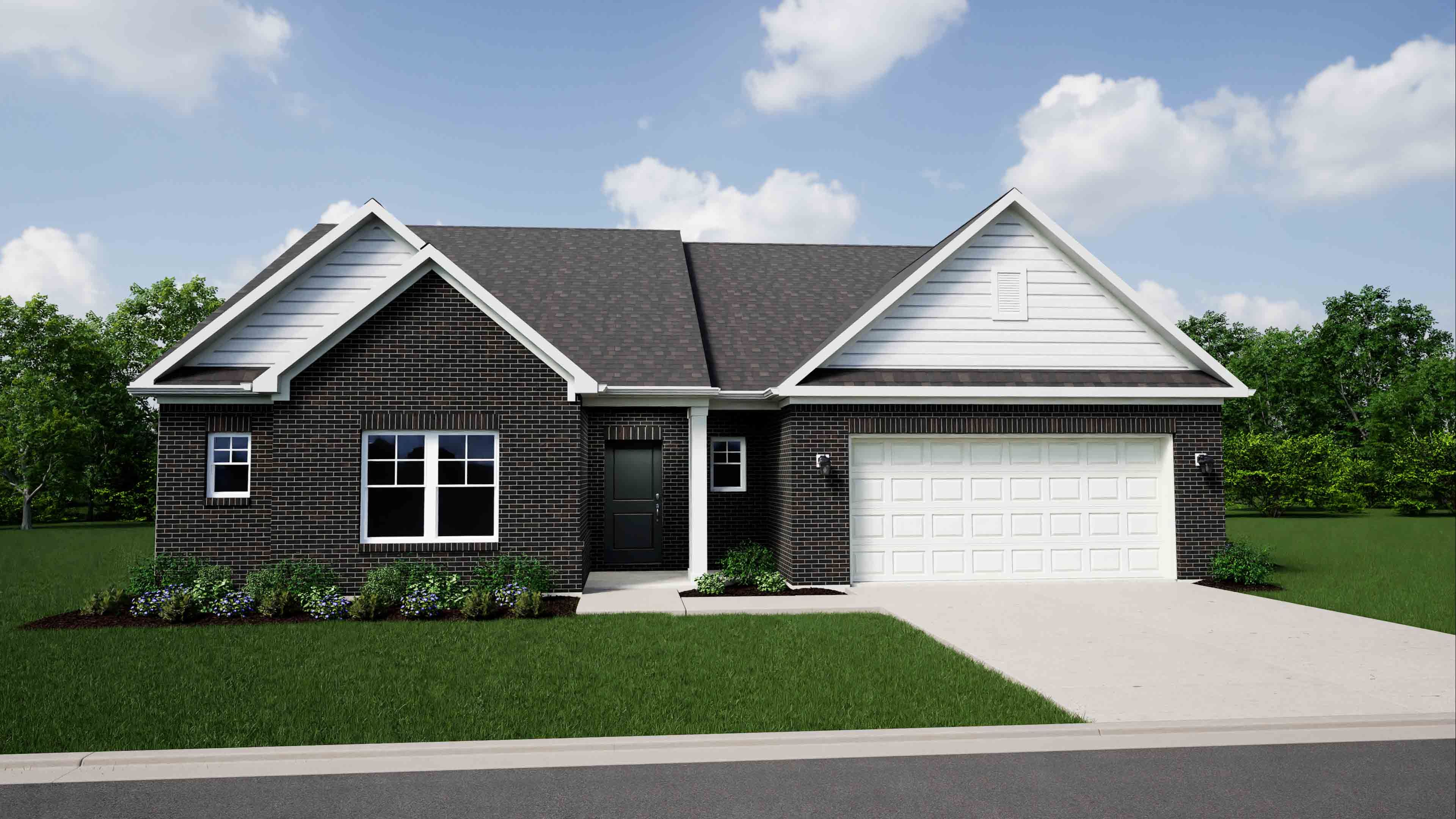 Elevation B, Brick B