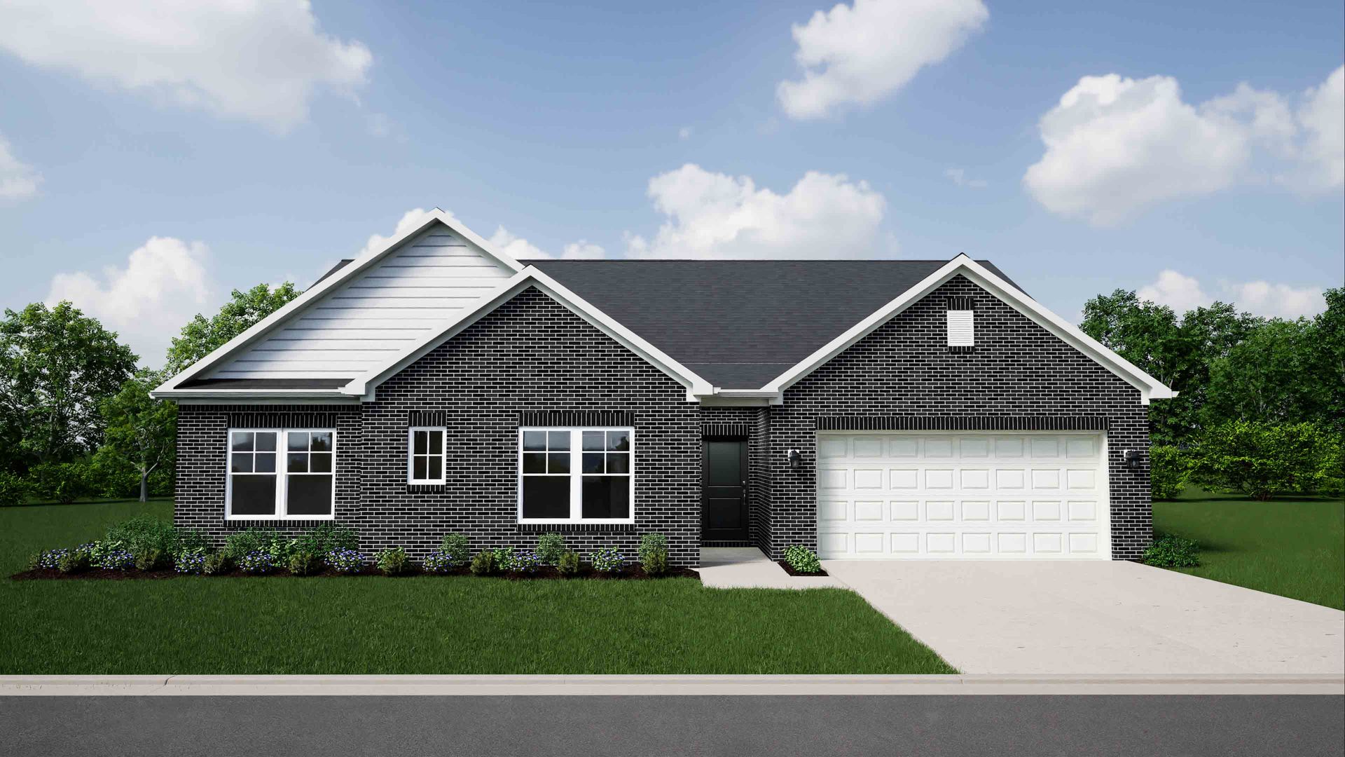 Elevation A, Brick B