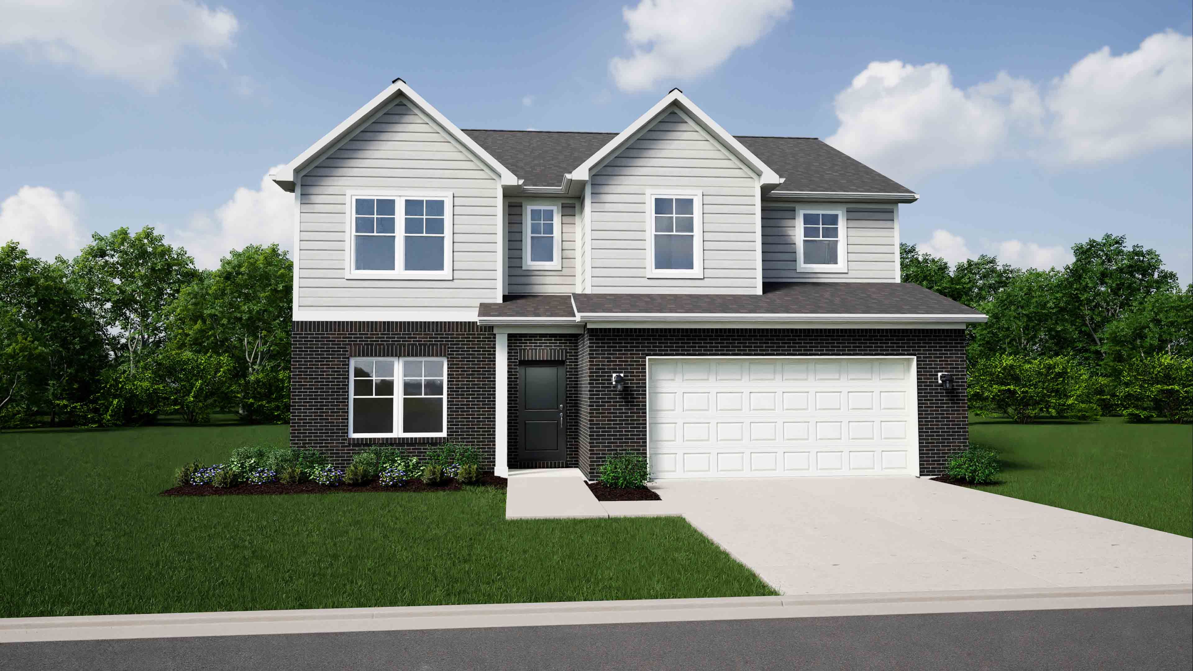 Elevation A, Brick B