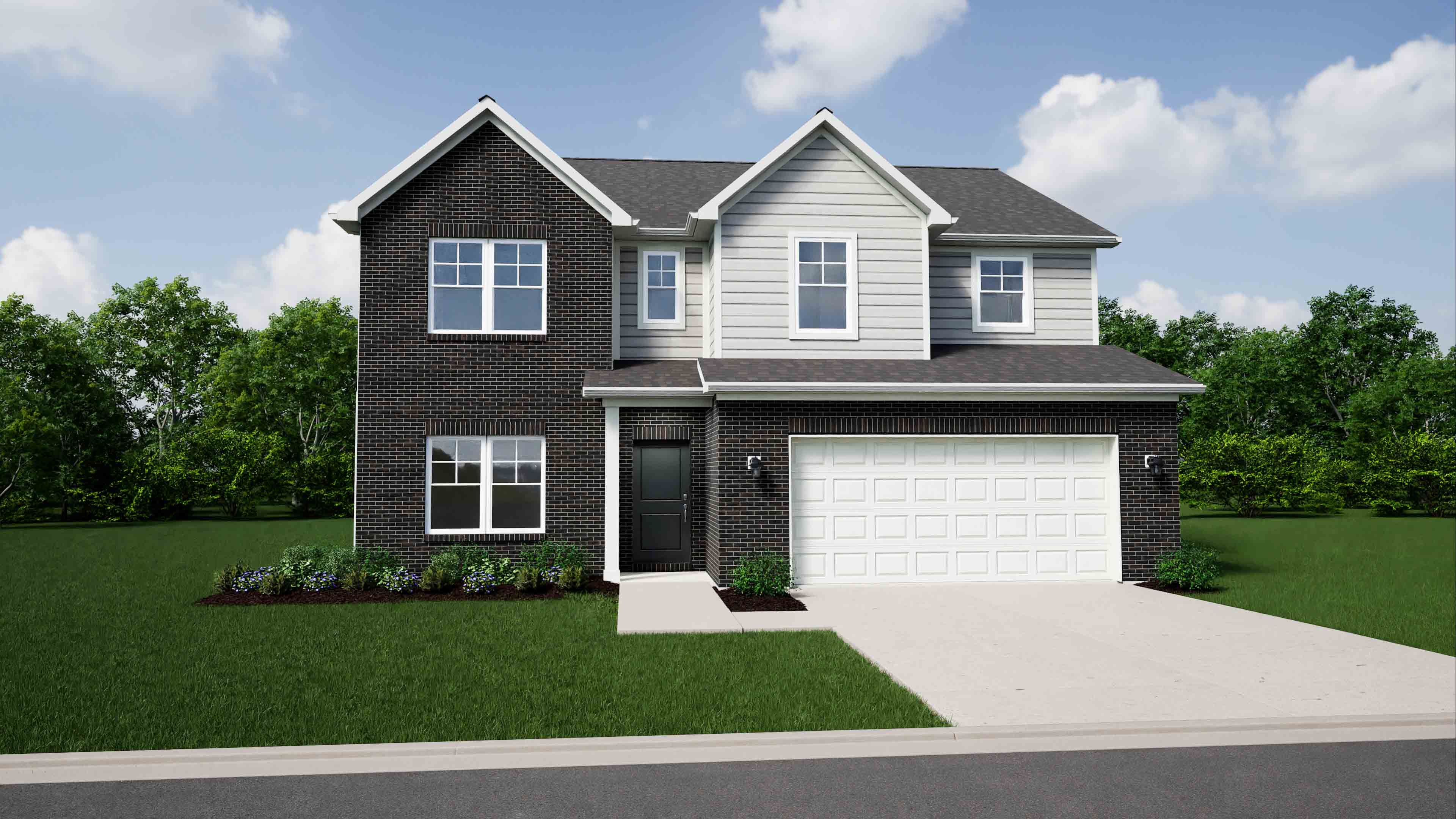 Elevation A, Brick C