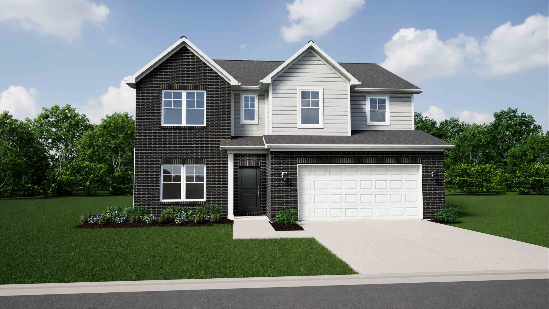 Elevation A, Brick C