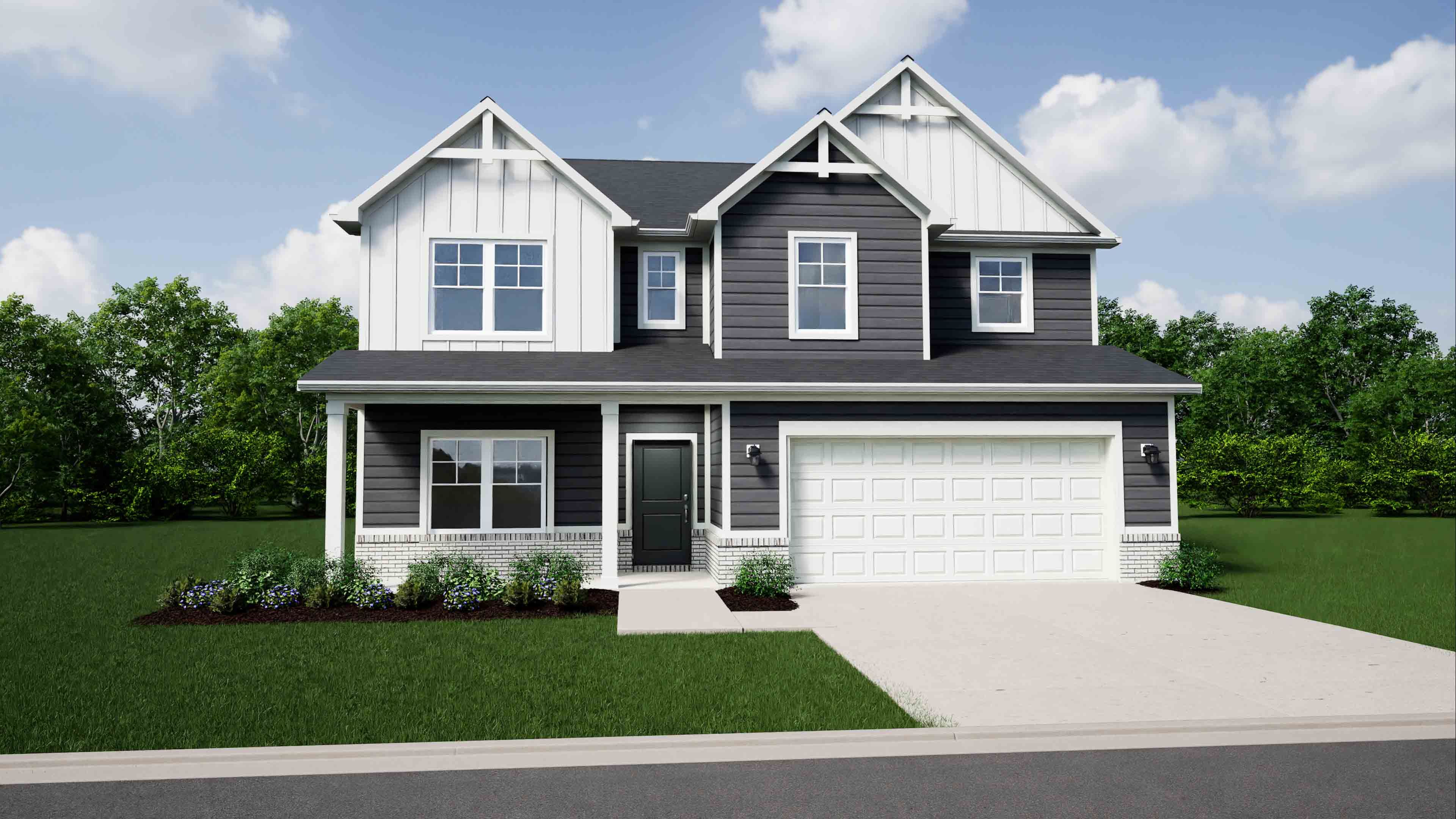 Elevation B, Brick A