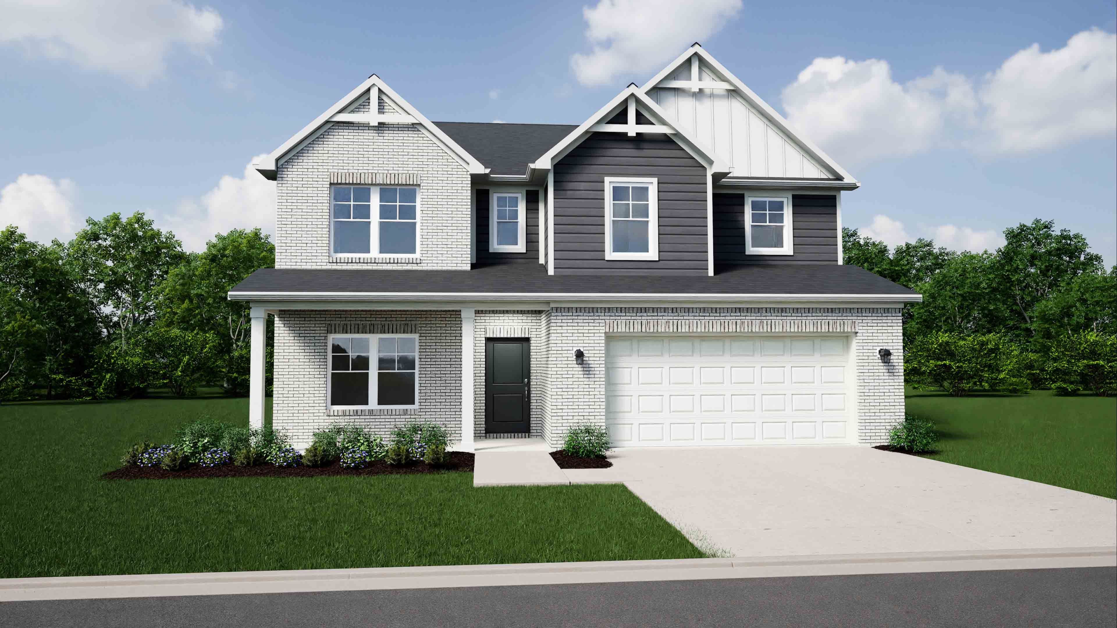 Elevation B, Brick C