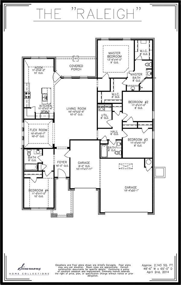 Raleigh Floor Plan