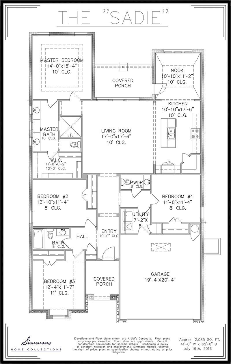 Sadie Floor Plan