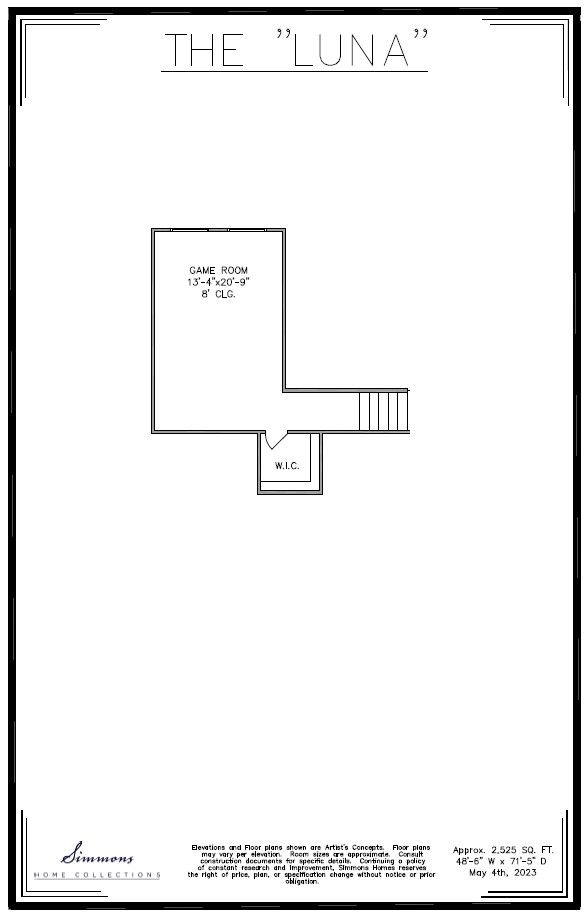 Luna Floor Plan - 2nd Floor