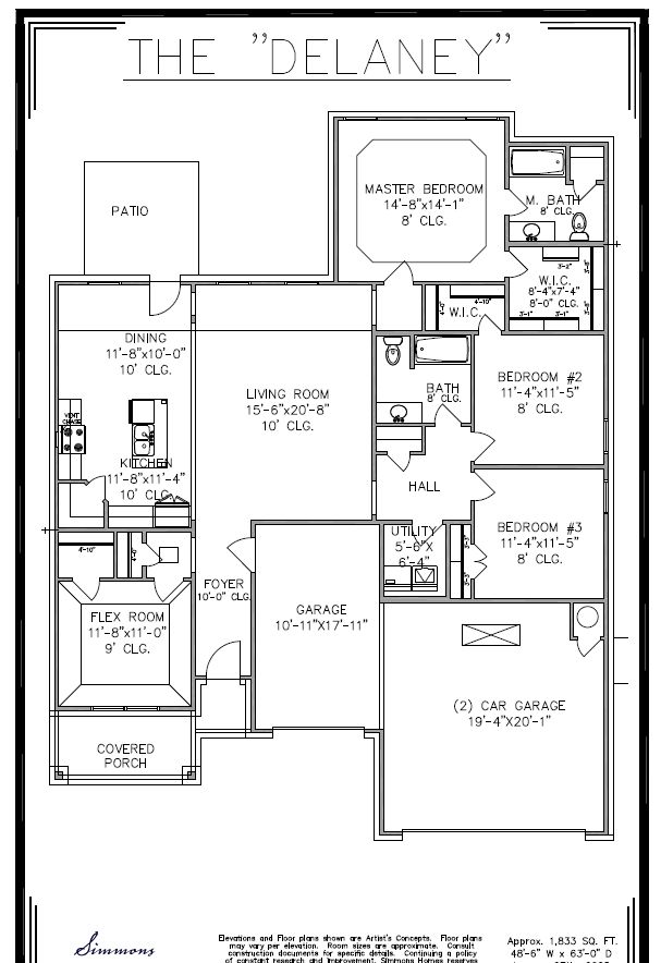 Delaney Floor Plan