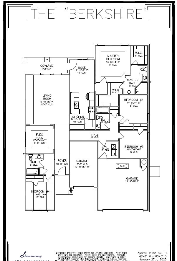 Berkshire floor plan