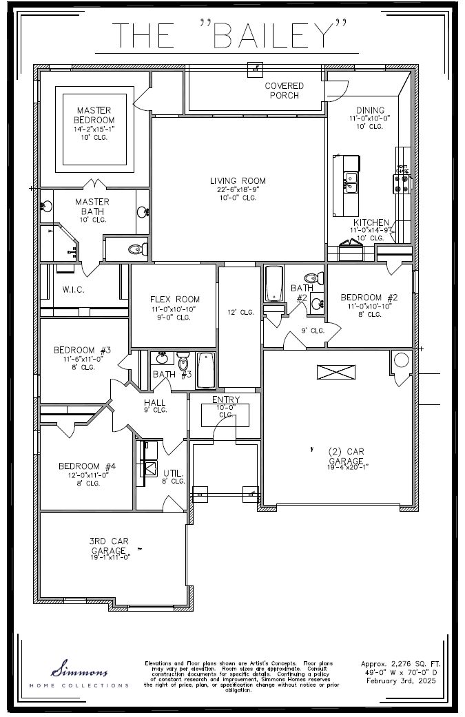 Bailey Floor Plan