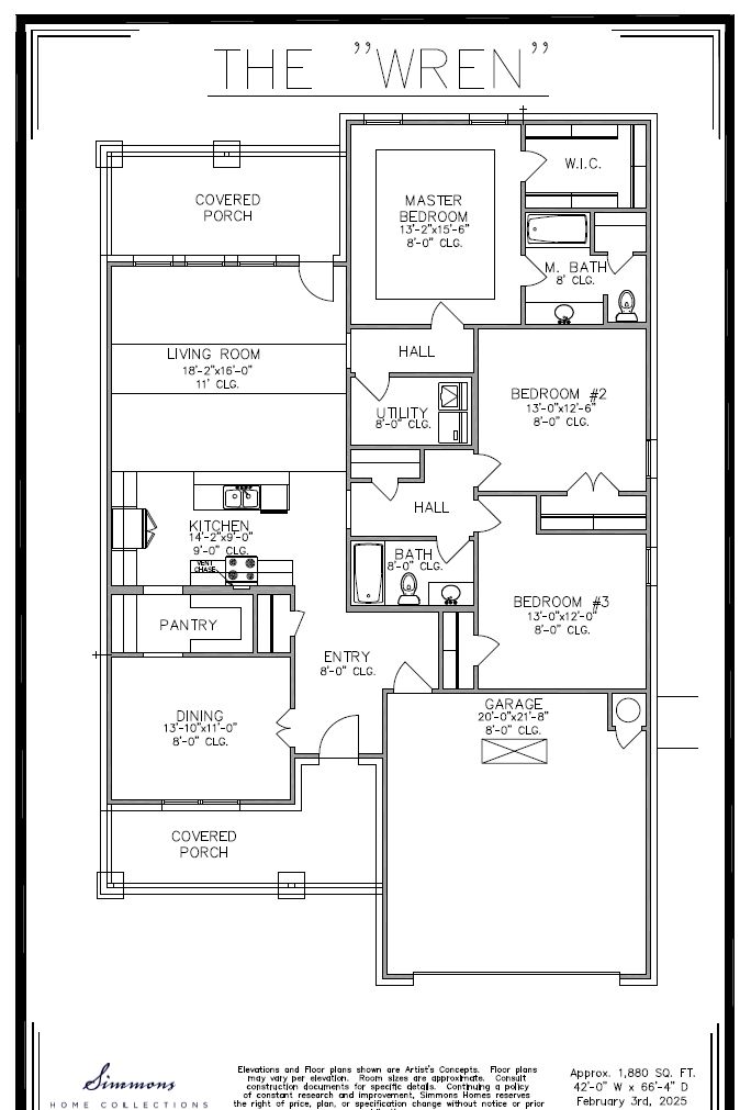 Wren floor plan