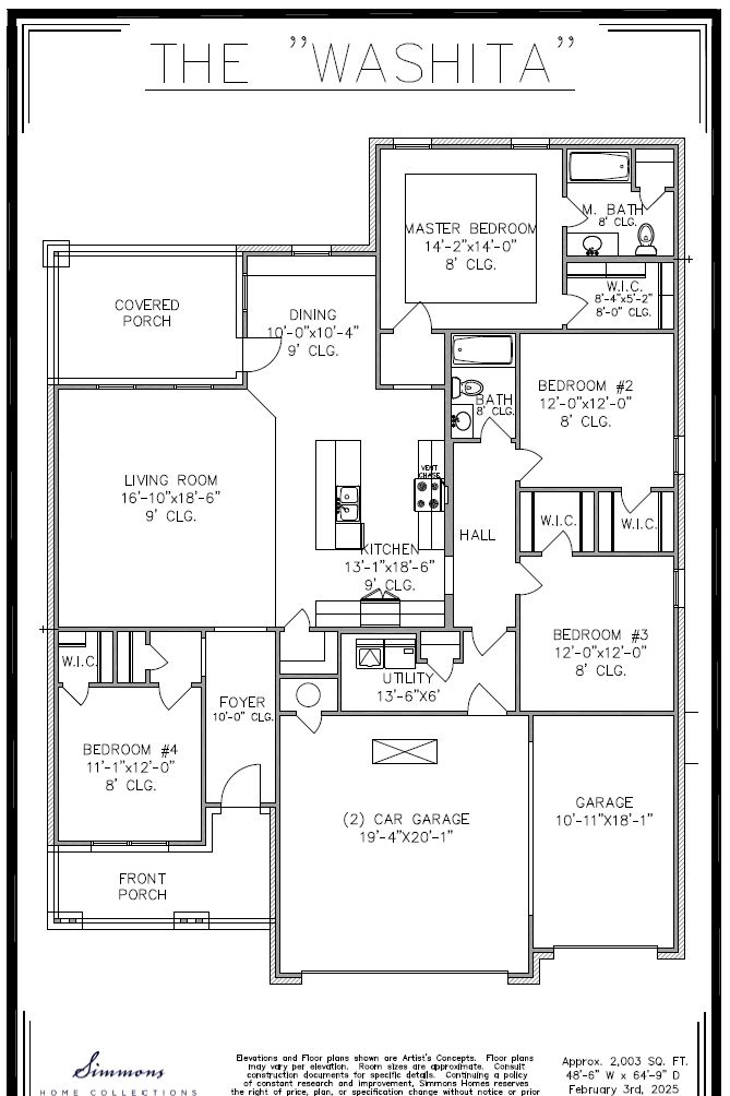 Washita Floor Plan