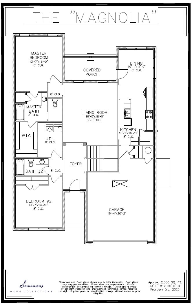 Magnolia Floor Plan