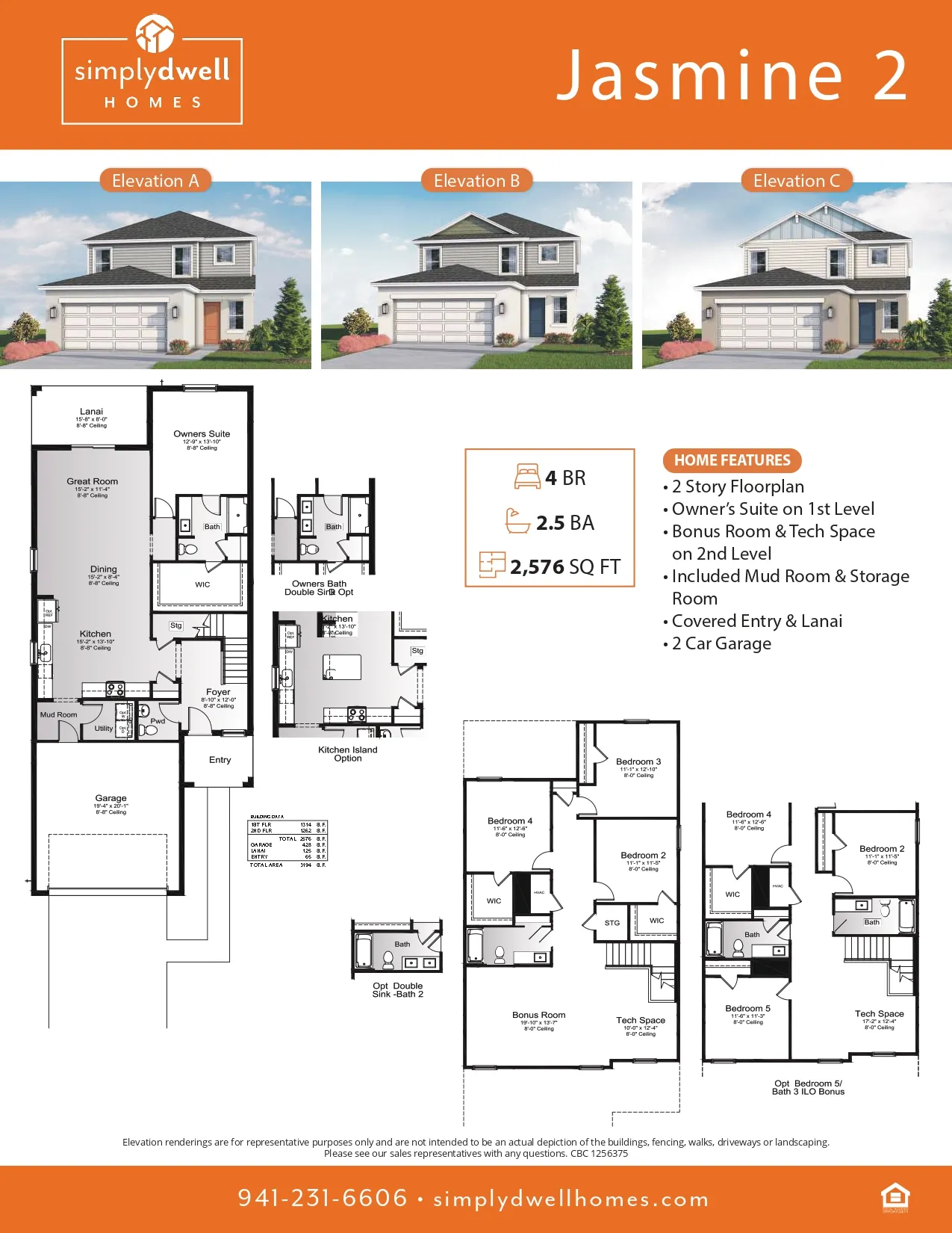 Jasmine 2 floor plan layout