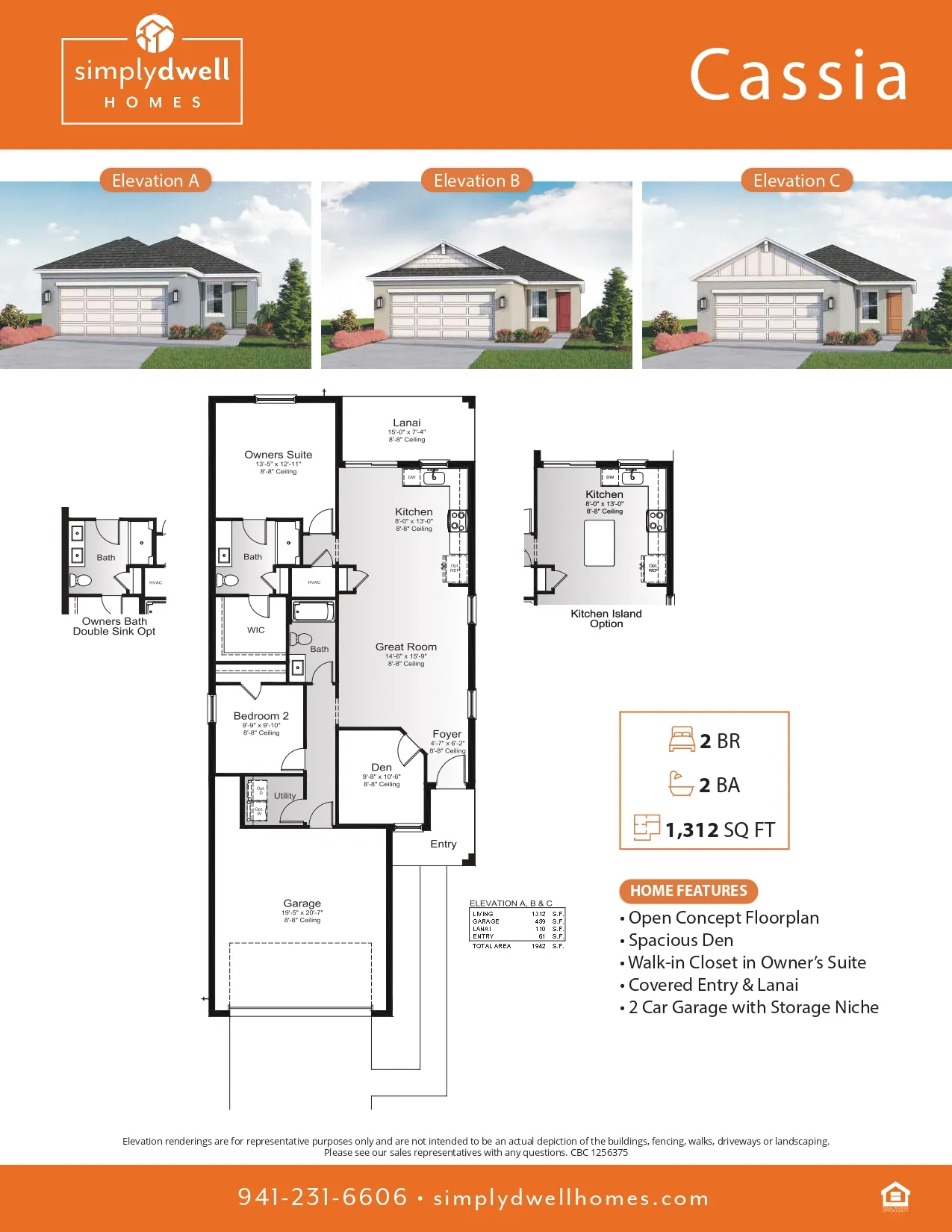 Cassia floor plan layout