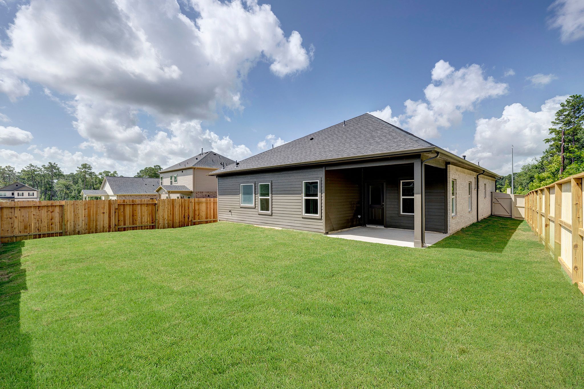 The Davenport II- Rear Covered Patio