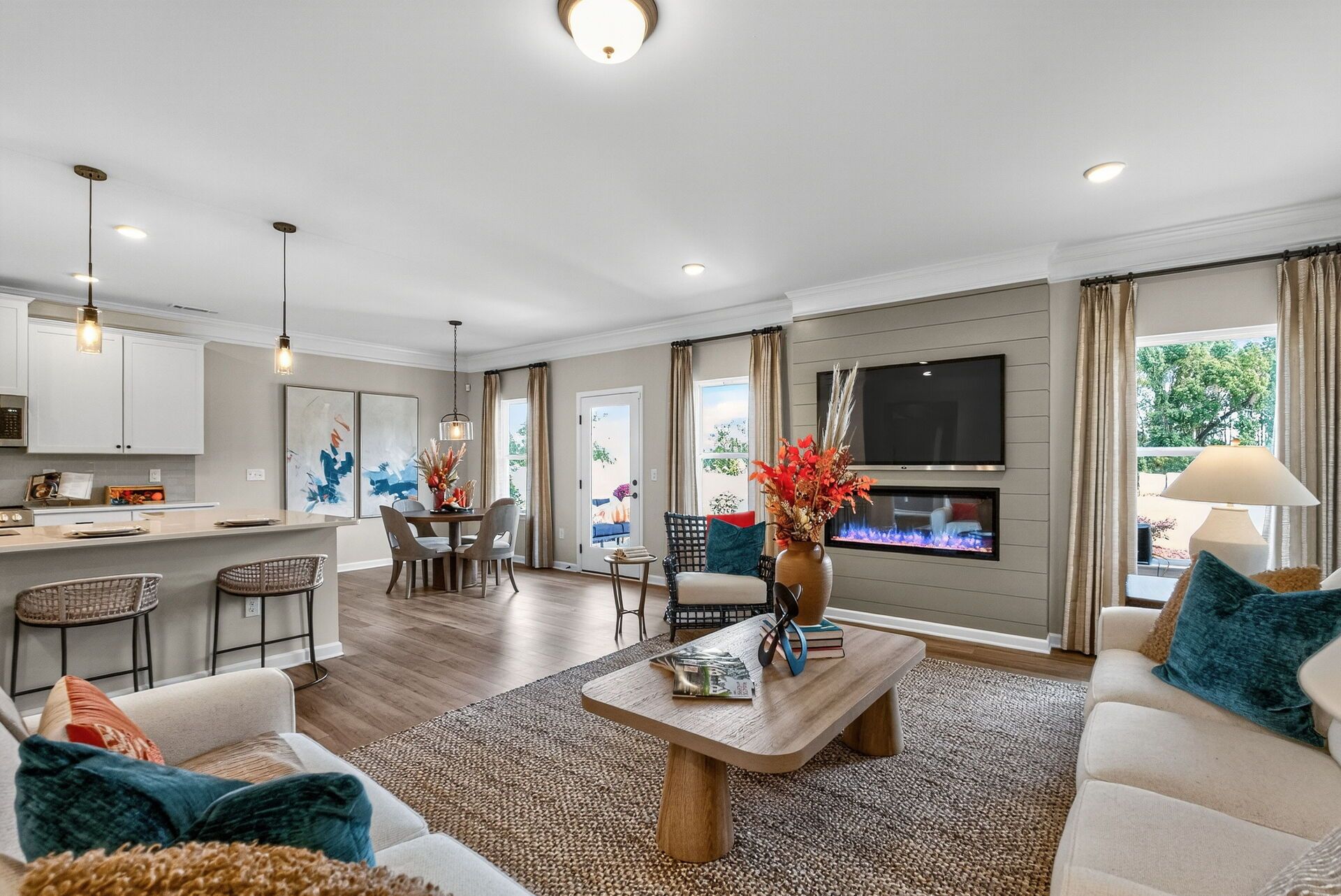 Open-Concept Living Areas