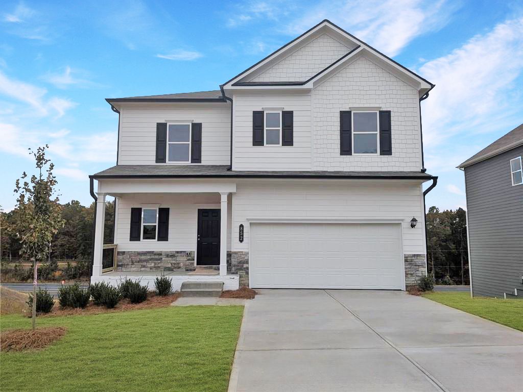 The Benson II - Kingston Park: Kingston, Georgia - Smith Douglas Homes