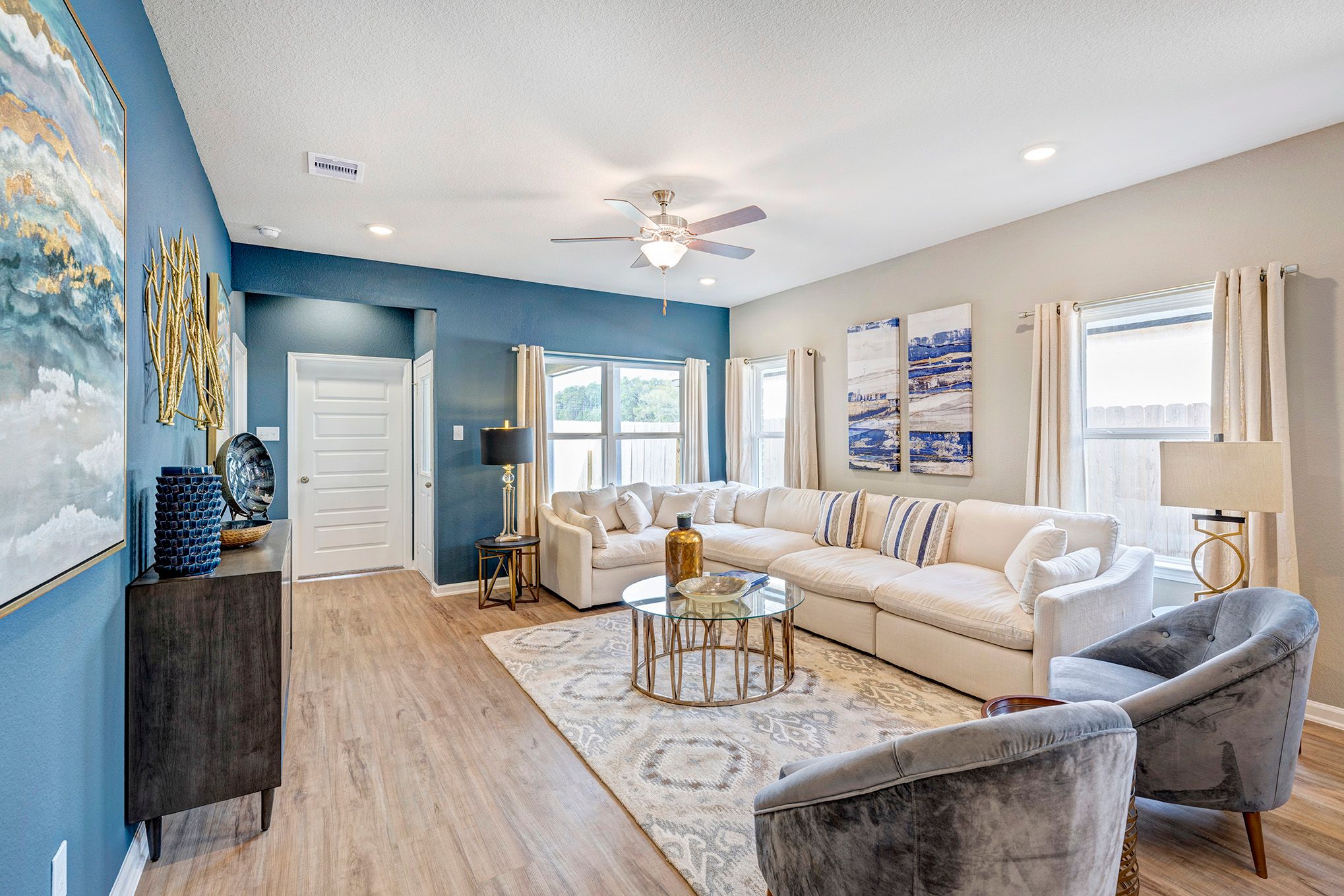 The Oakshire II- Open Family Room