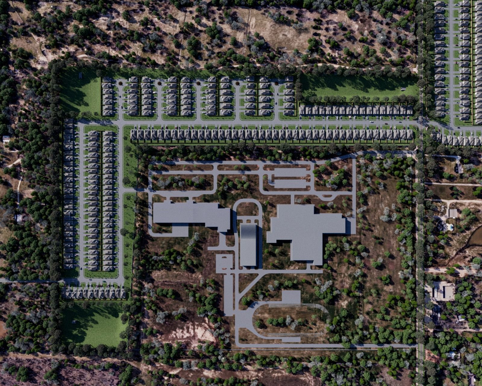 Oak Hills Montgomery North Rendering