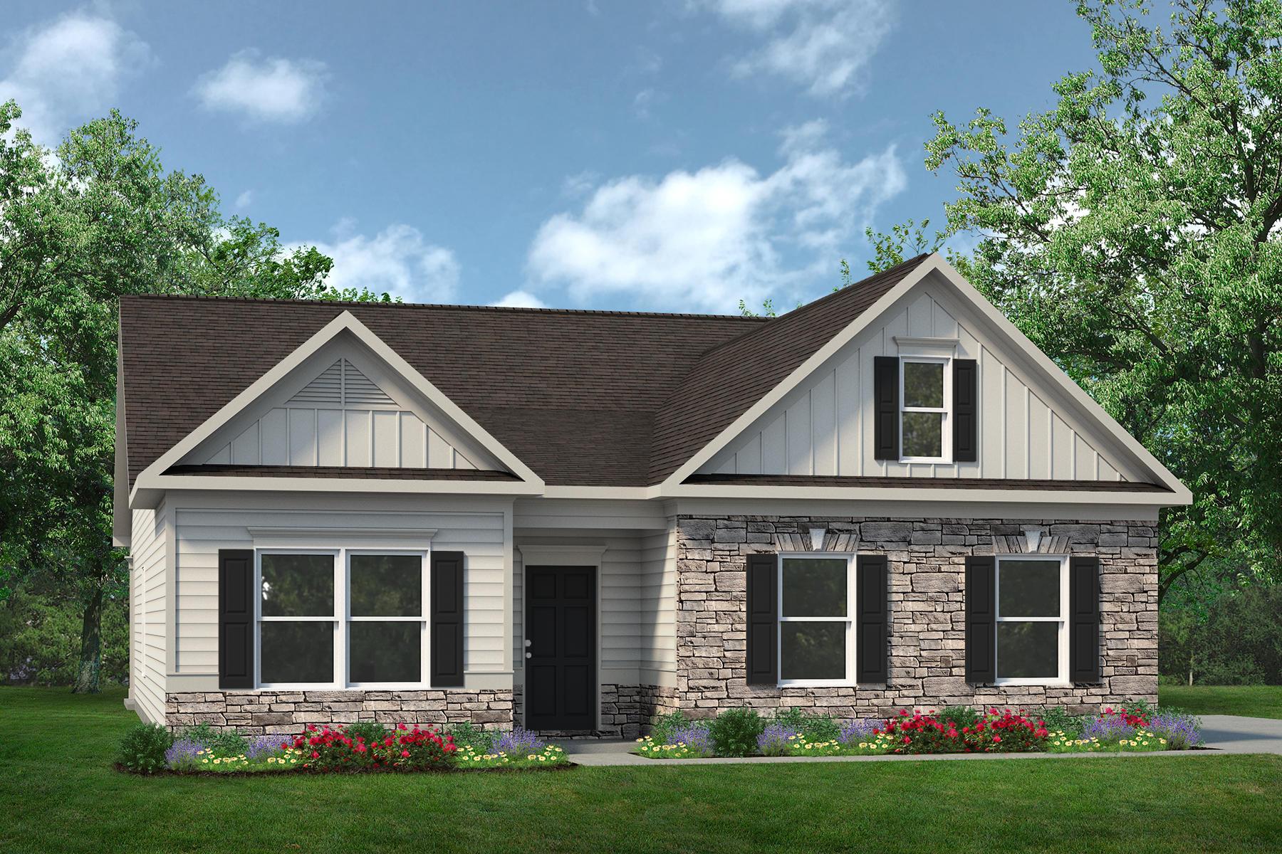 The Langford floor plan