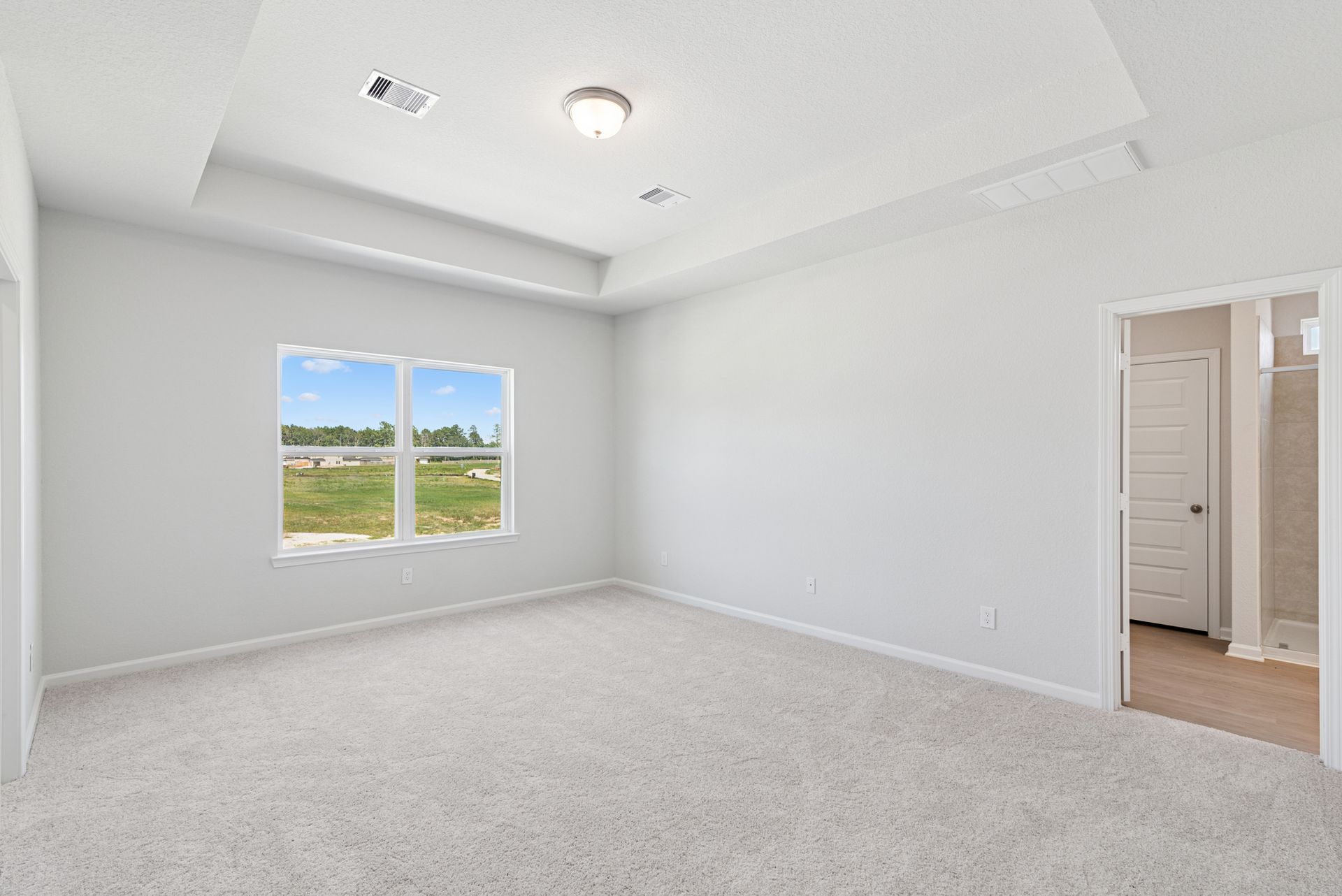 The Oriole II- Primary Suite with Tray Ceiling