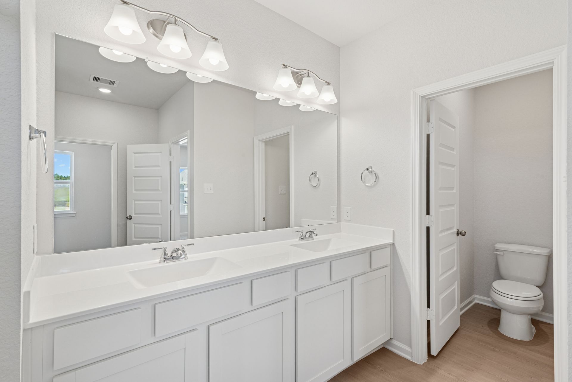 The Oriole II- Primary Bathroom with Large Walk-In Shower