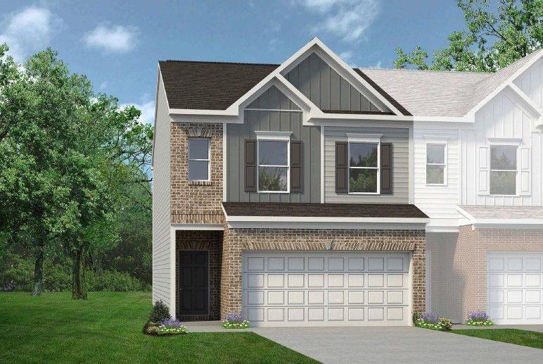 The Norwood II - Franklin Manor: Lawrenceville, Georgia - Smith Douglas Homes