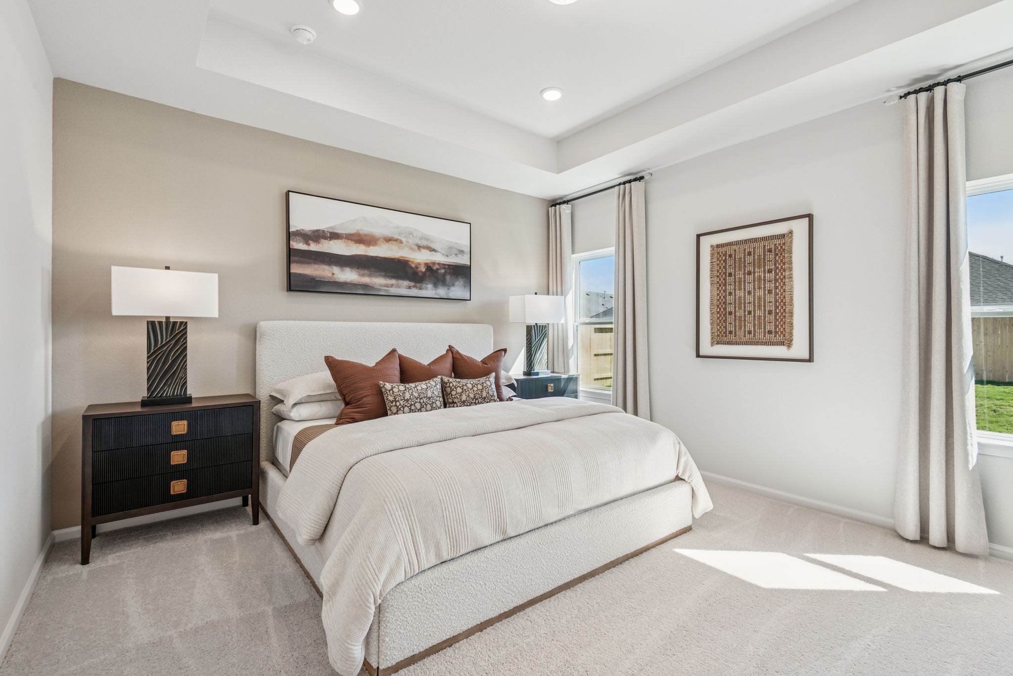 The Kettering II- Primary Suite with Tray Ceiling