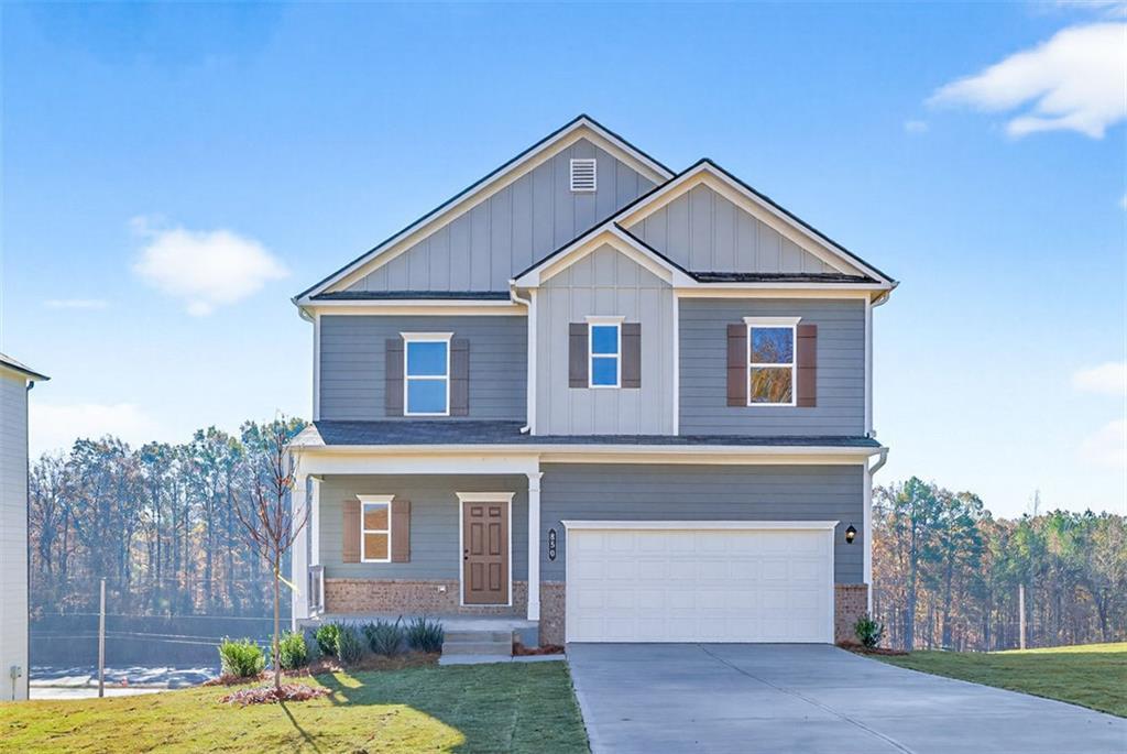 The Benson II - Kingston Park: Kingston, Georgia - Smith Douglas Homes