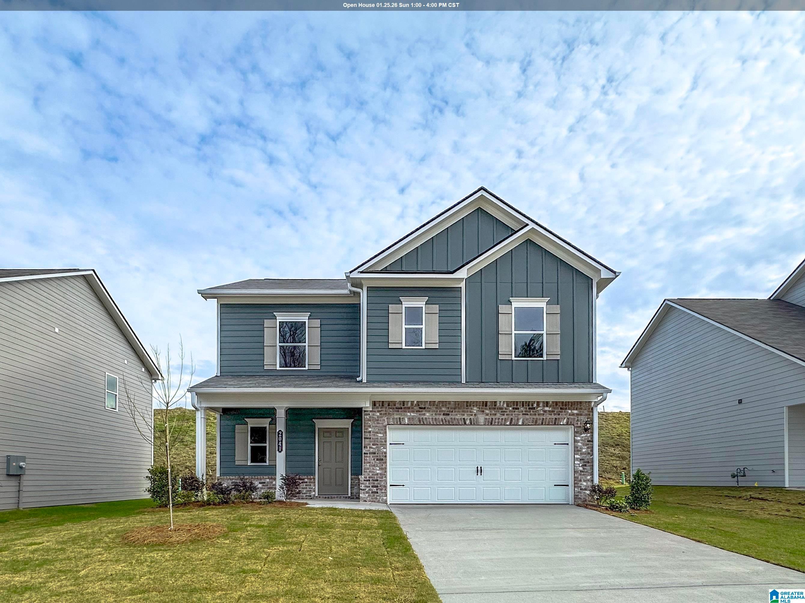 The Benson II - Dansby Valley: Leeds, Alabama - Smith Douglas Homes