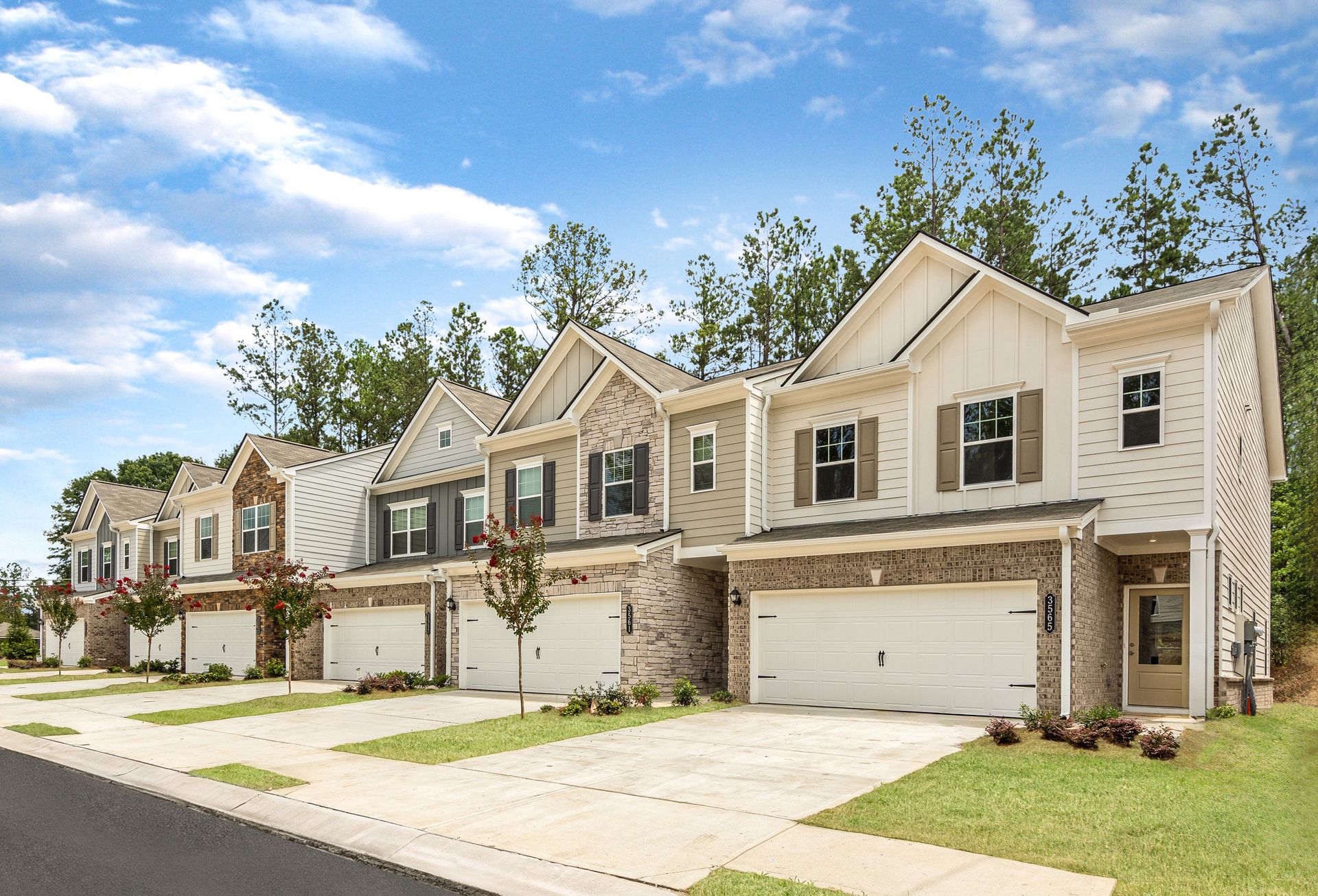 Townhome Streetscape