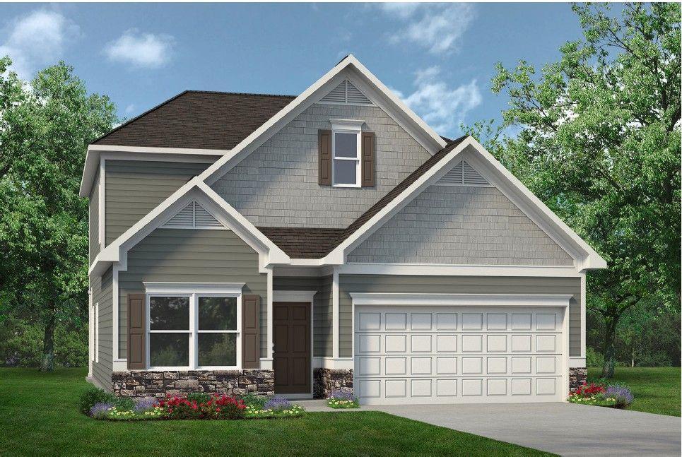 The Caldwell - Saddle Ridge: Calhoun, Georgia - Smith Douglas Homes