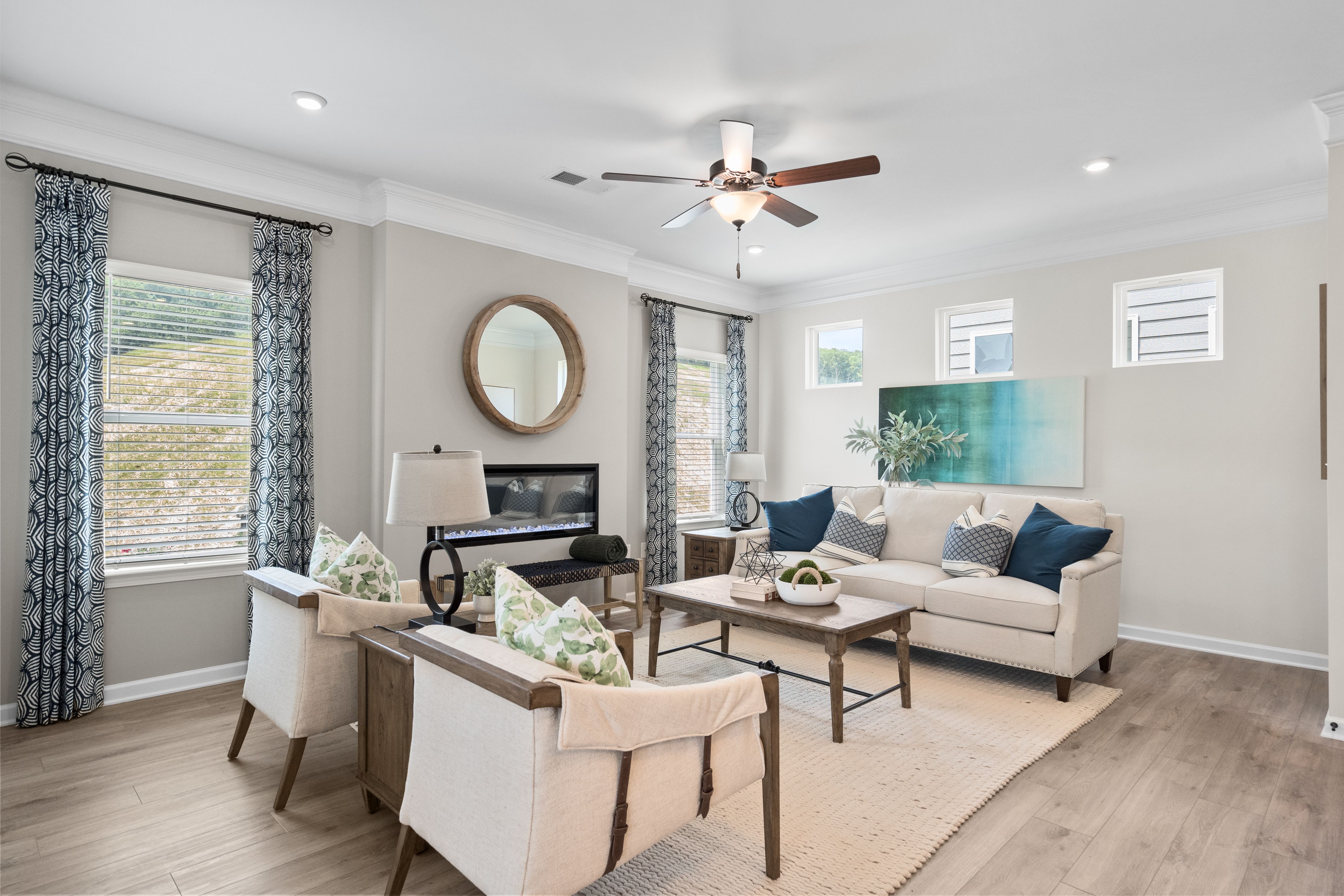 The Braselton II - Family Room