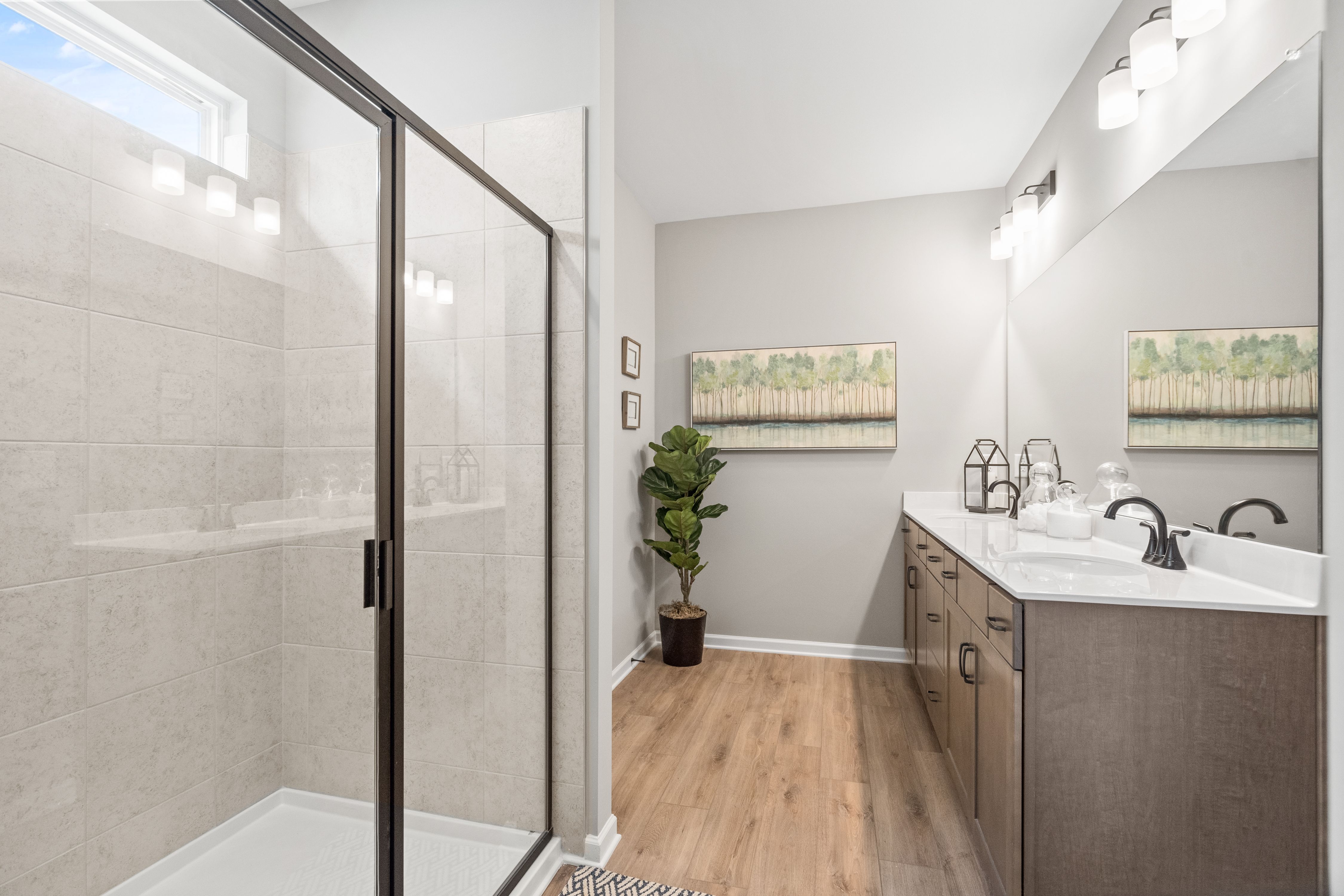 The Braselton II - Owner's Bath