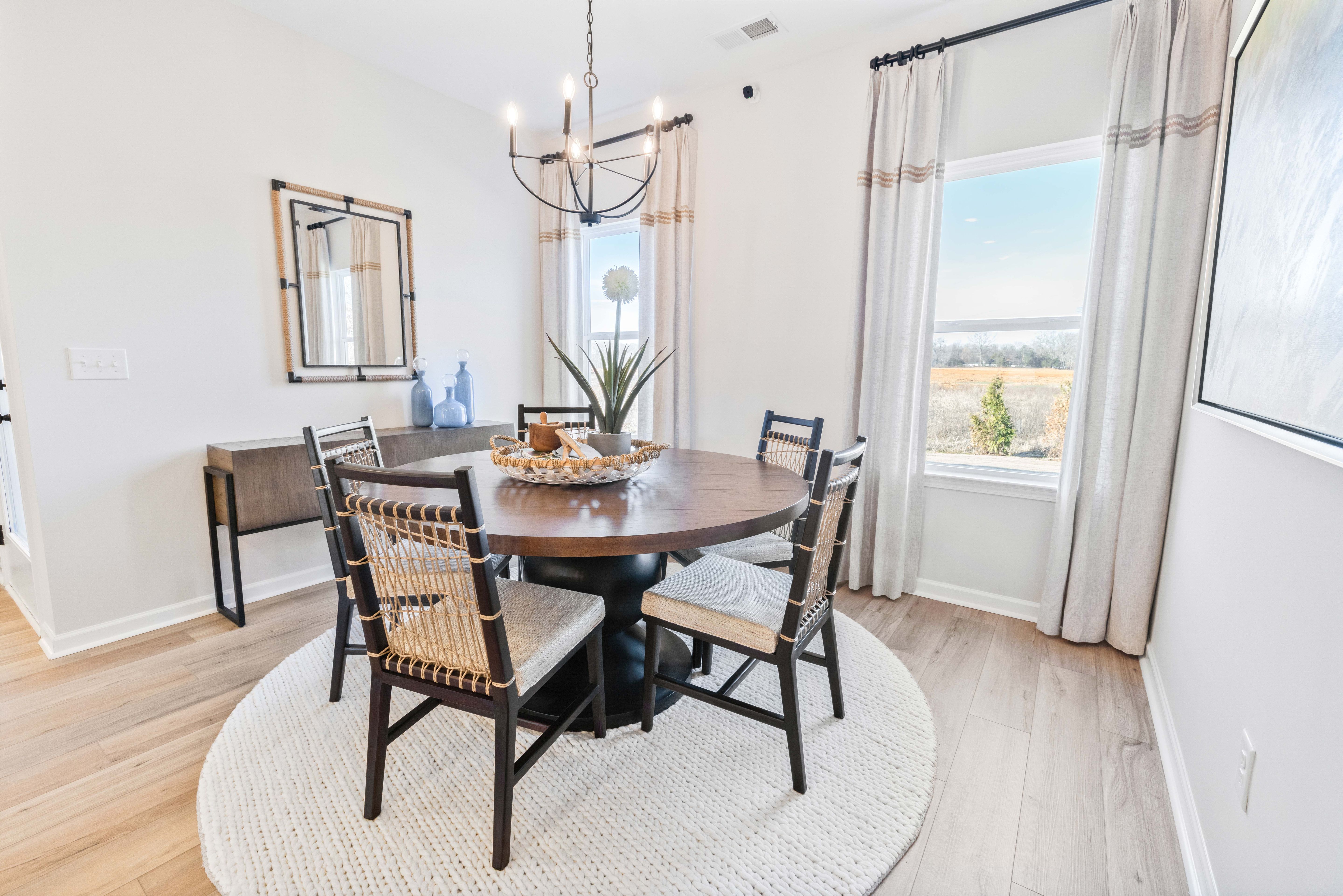 The Langford Dining Room Modeled