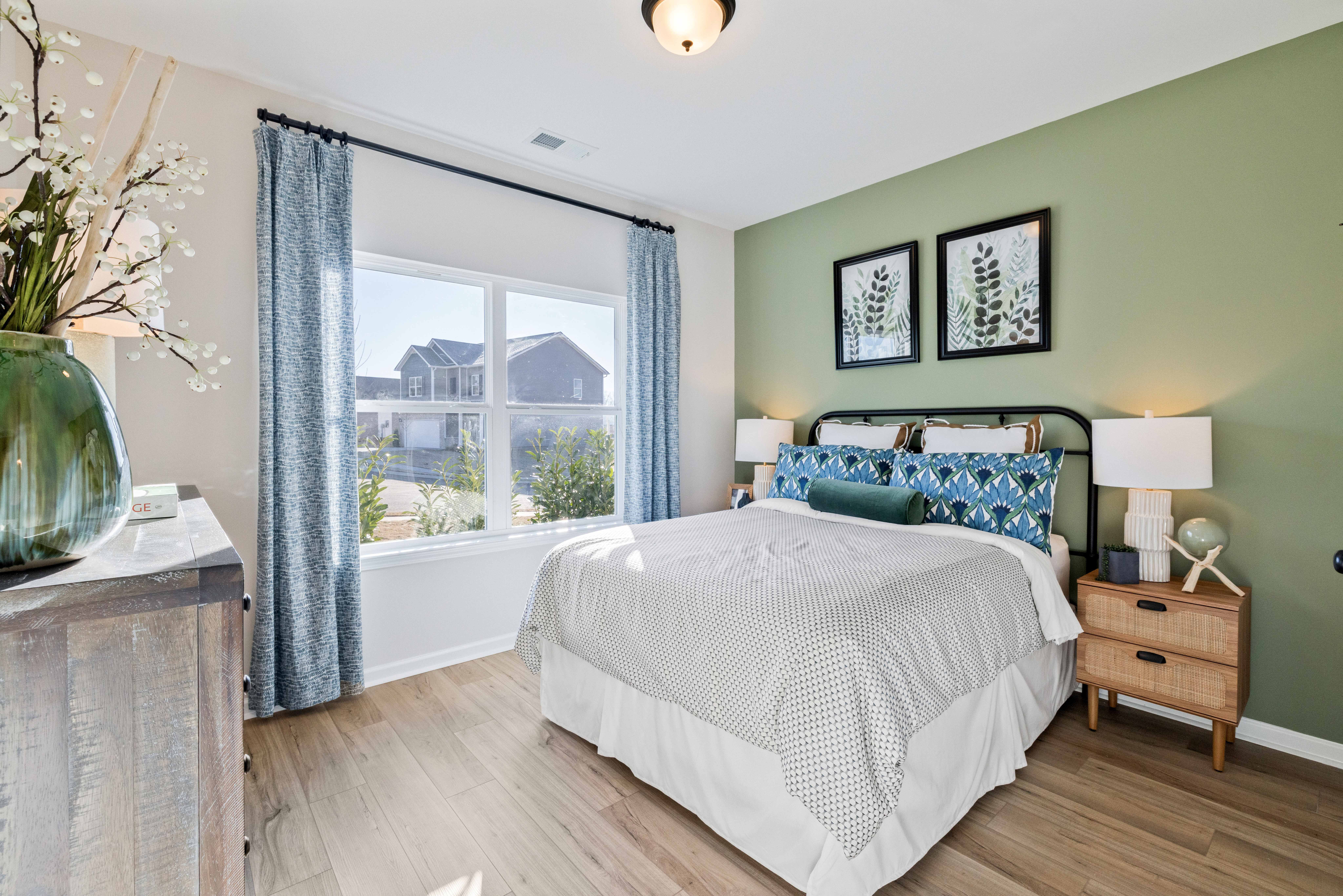 The Langford Guest Room Modeled