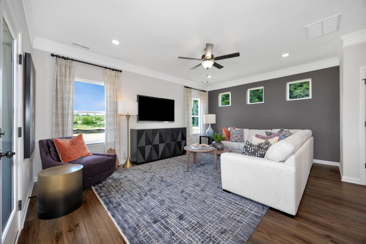 The Braselton II - Family Room