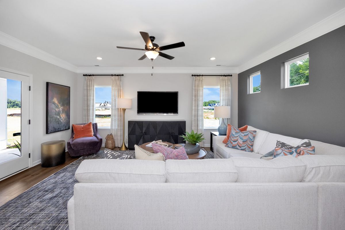 The Braselton II - Family Room