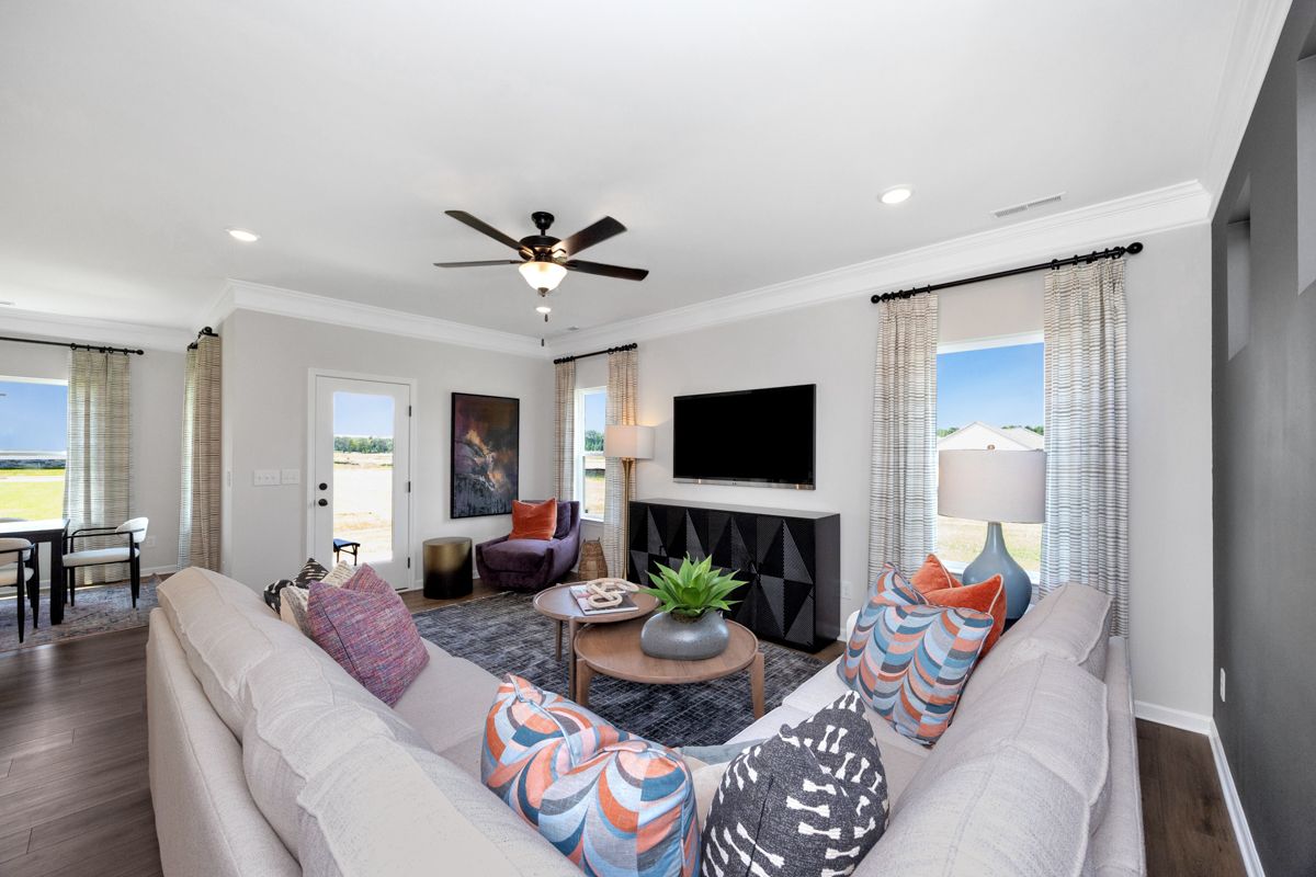 The Braselton II - Family Room