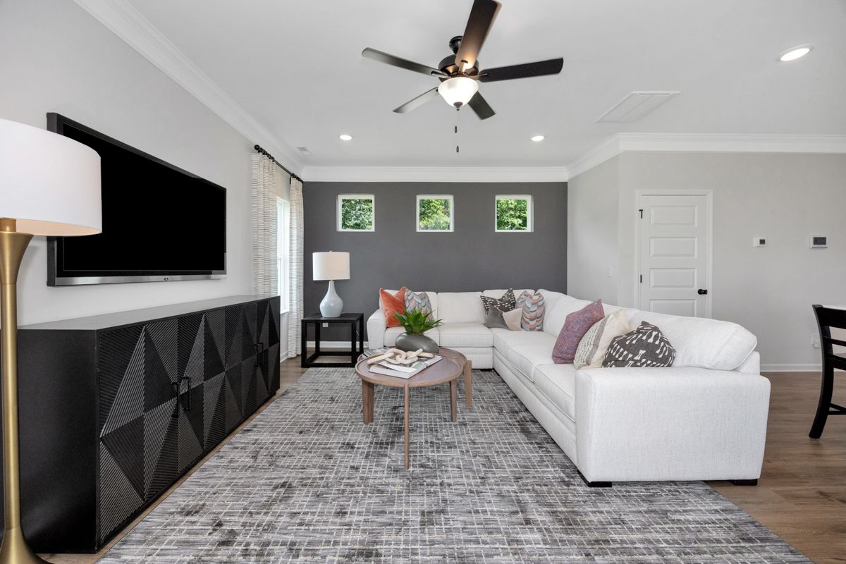 The Braselton II - Family Room