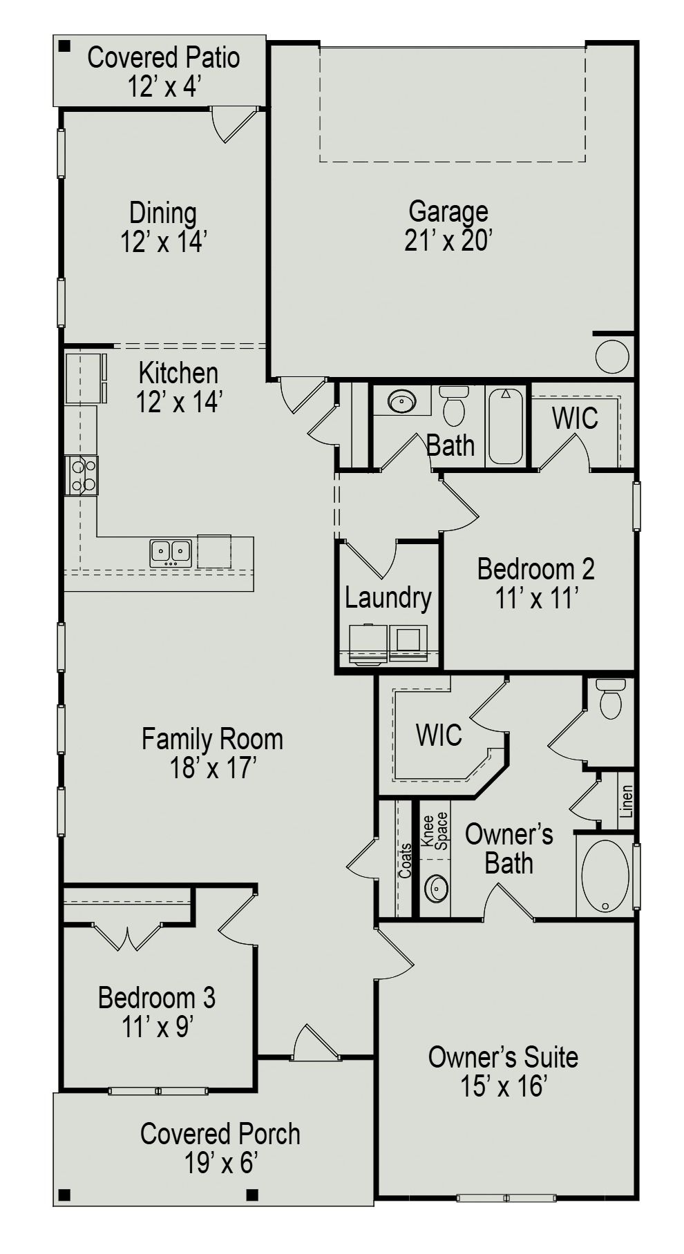 The Westminster Floor Plan