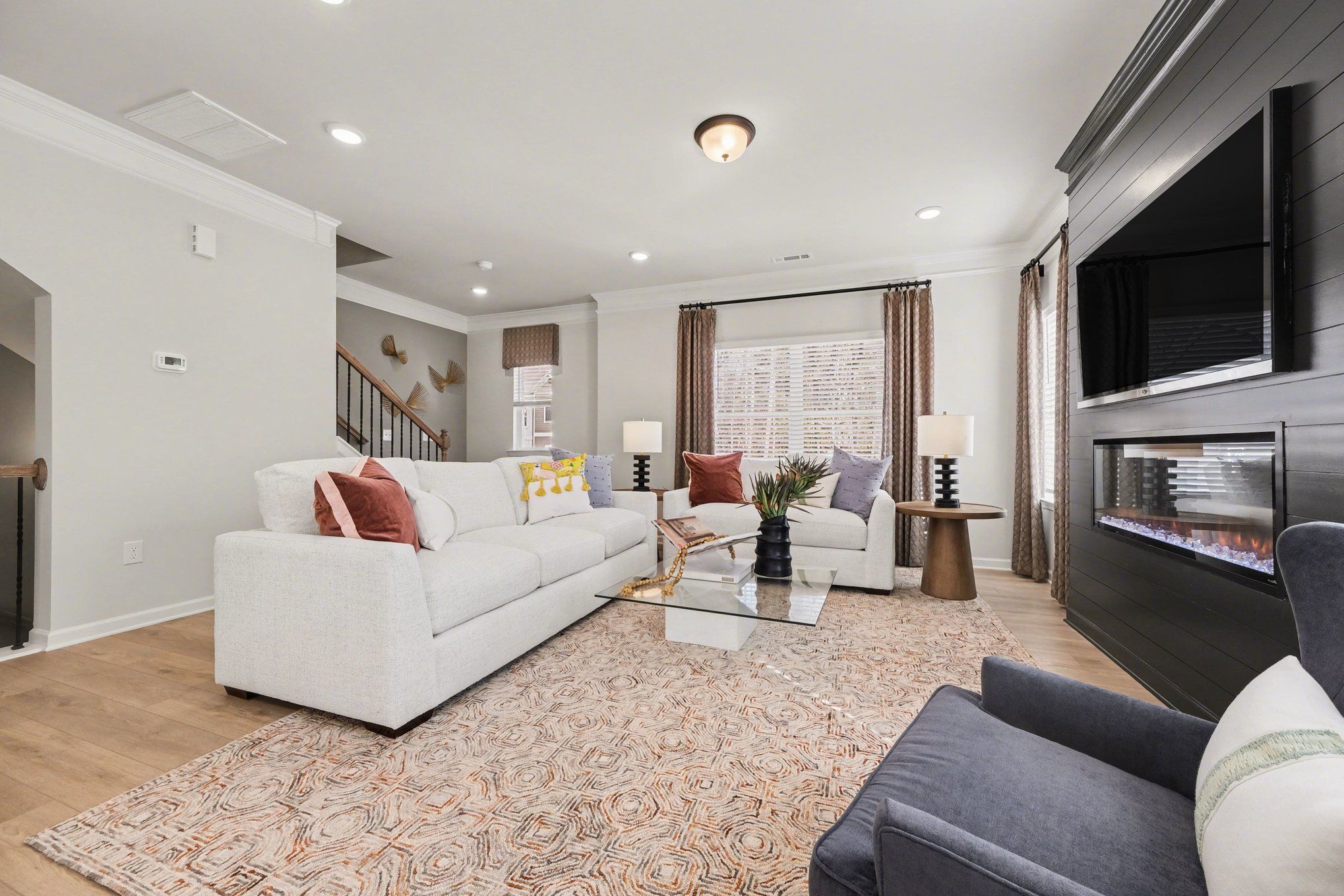 Open-Concept Living Area