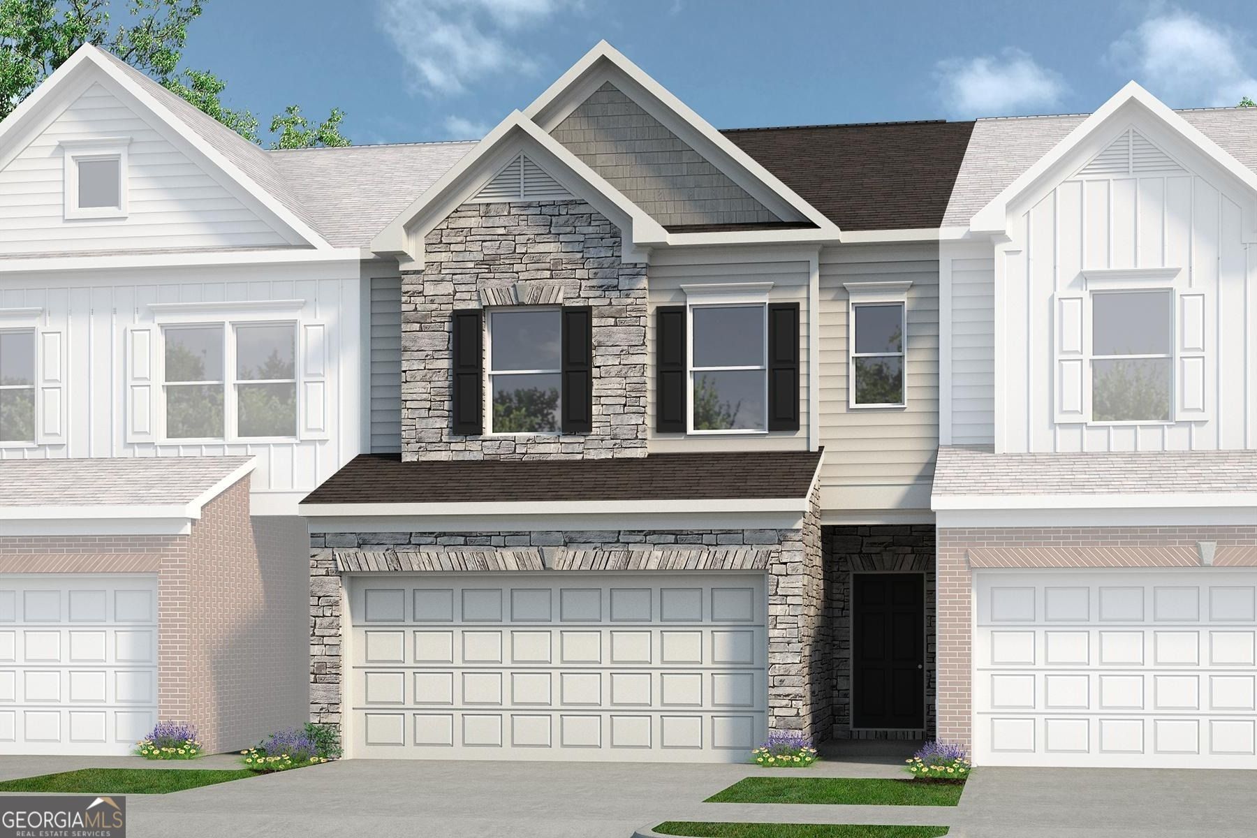 The Maddux II - Glendale Towns: Conyers, Georgia - Smith Douglas Homes