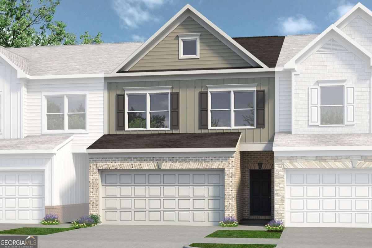 The Maddux II - Glendale Towns: Conyers, Georgia - Smith Douglas Homes