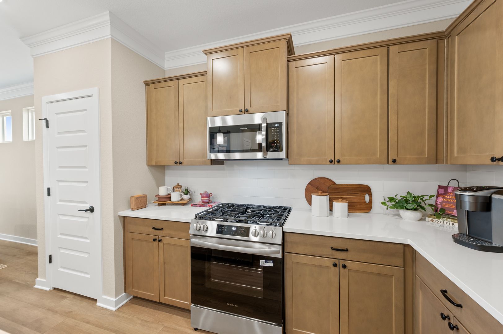 The Oakshire II- Kitchen with Ample Cabinet and Countertop Space