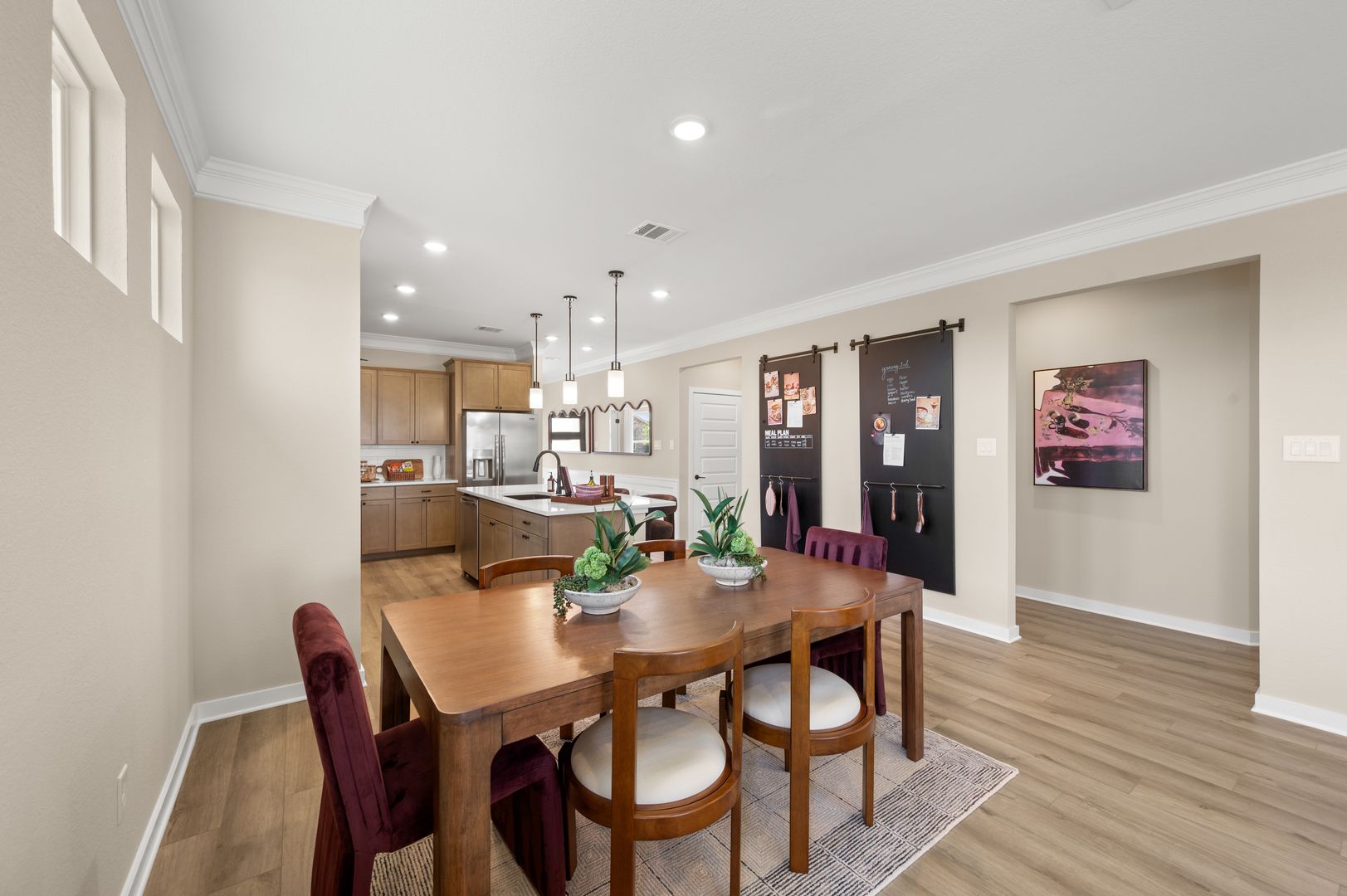 The Oakshire II- Dining Area into Secondary Bedrooms Hall