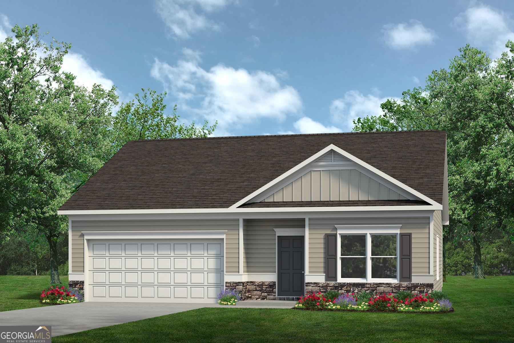 The Foxcroft - Maddox Station: Eatonton, Georgia - Smith Douglas Homes